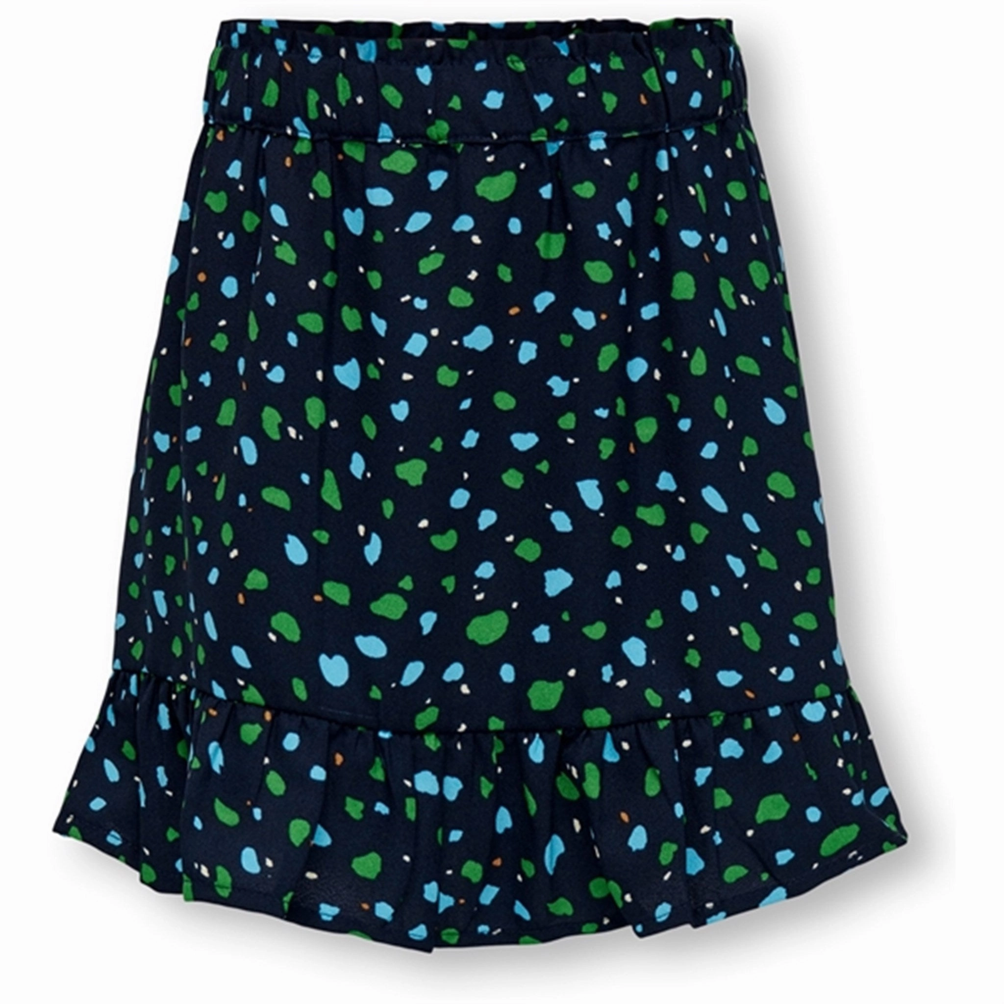 Kids ONLY Dress Blues Dots Holly Frill Skirt Casual Wear Cruise Attire