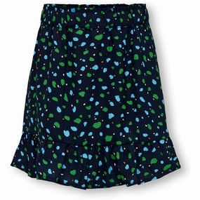 Kids ONLY Dress Blues Dots Holly Frill Skirt Casual Wear Cruise Attire