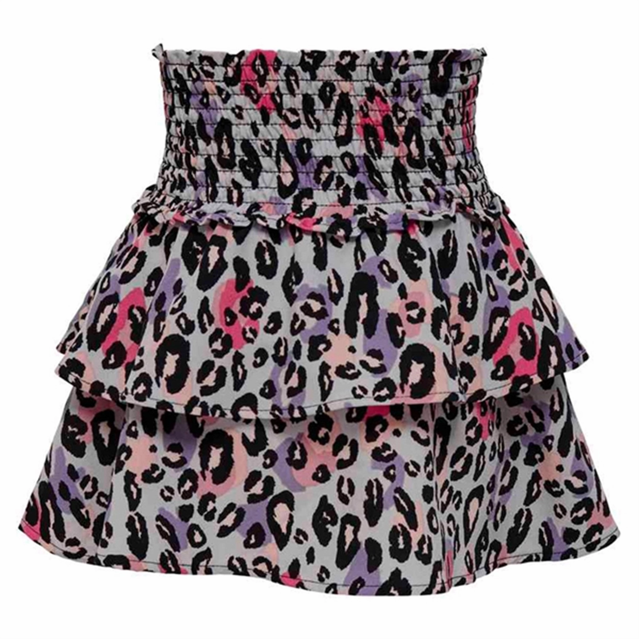 Kids ONLY Thistle Vibrant Leo Selma-Molly Layered Skirt Hand Stitched