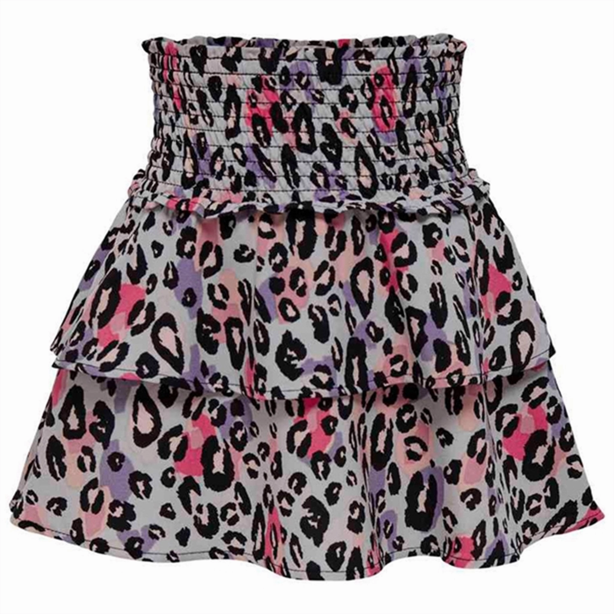 Kids ONLY Thistle Vibrant Leo Selma-Molly Layered Skirt Relaxed Motion