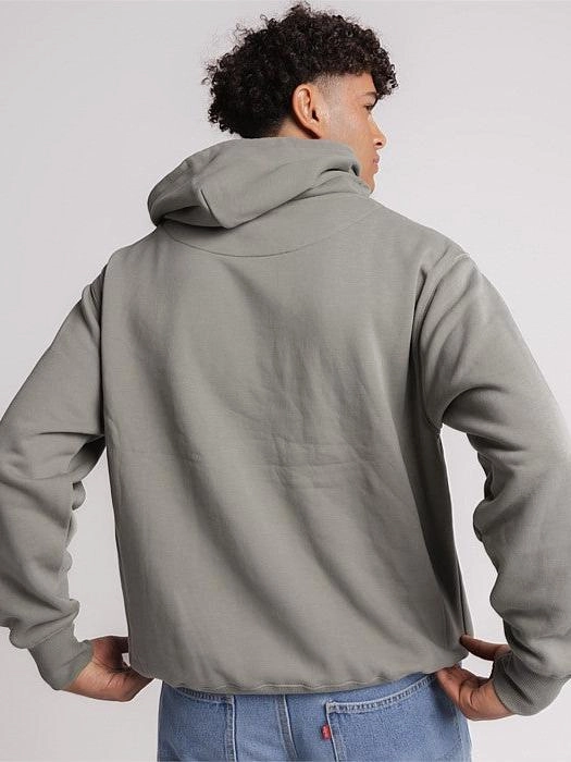 senior option Mediterranean style Chrome Heavyweight Pullover in Olive