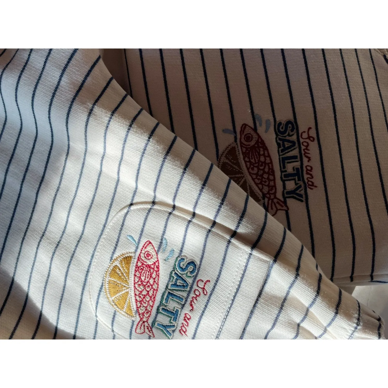 Konges Sl?jd Captains Blue/Antique White Amio Sweat Pants Ocs Thread