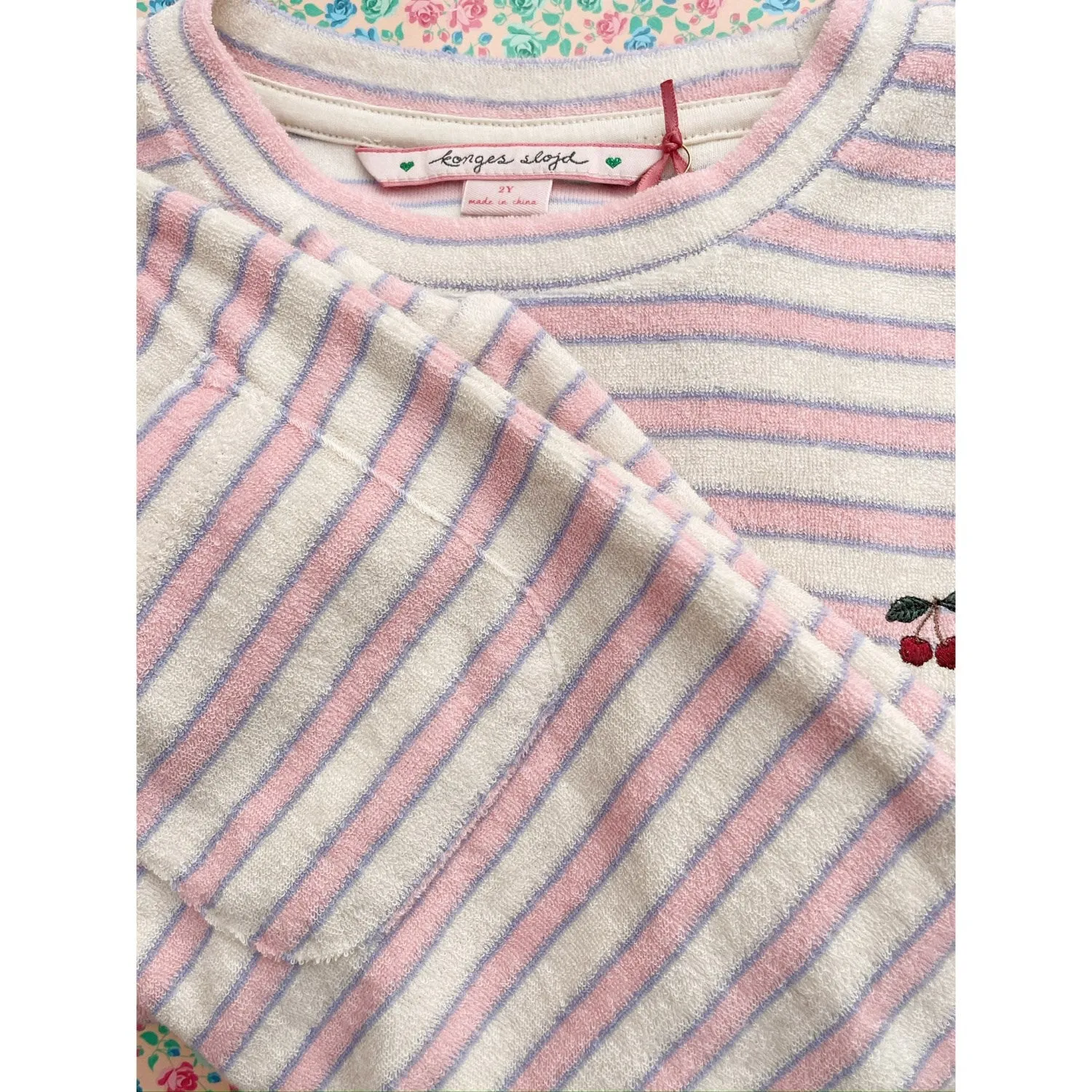 Konges Sl?jd Lolly Stripe Itty Sweat Pants GOTS Resort Wear NonChafe Seams