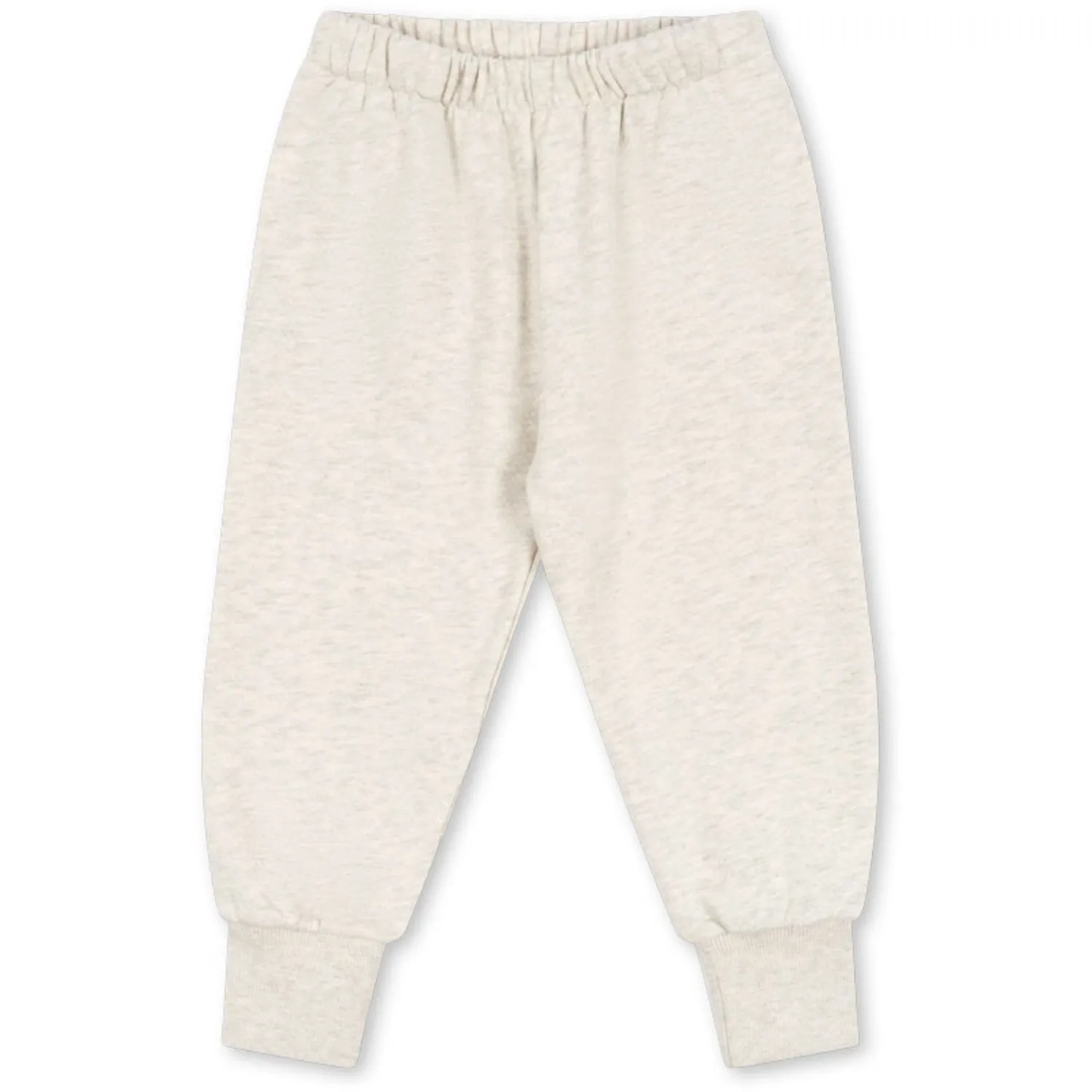 Konges Sl?jd Off White Melange Loupy Lou Sweat Pants Gots gym-goer hair salon