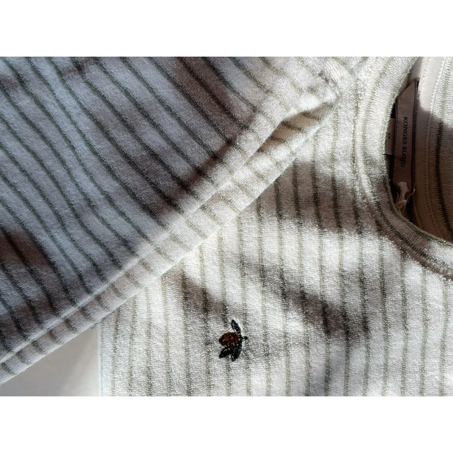 Konges Sl?jd Tea Stripe Itty Sweat Pants GOTS Anti-pilling Layers for warmth