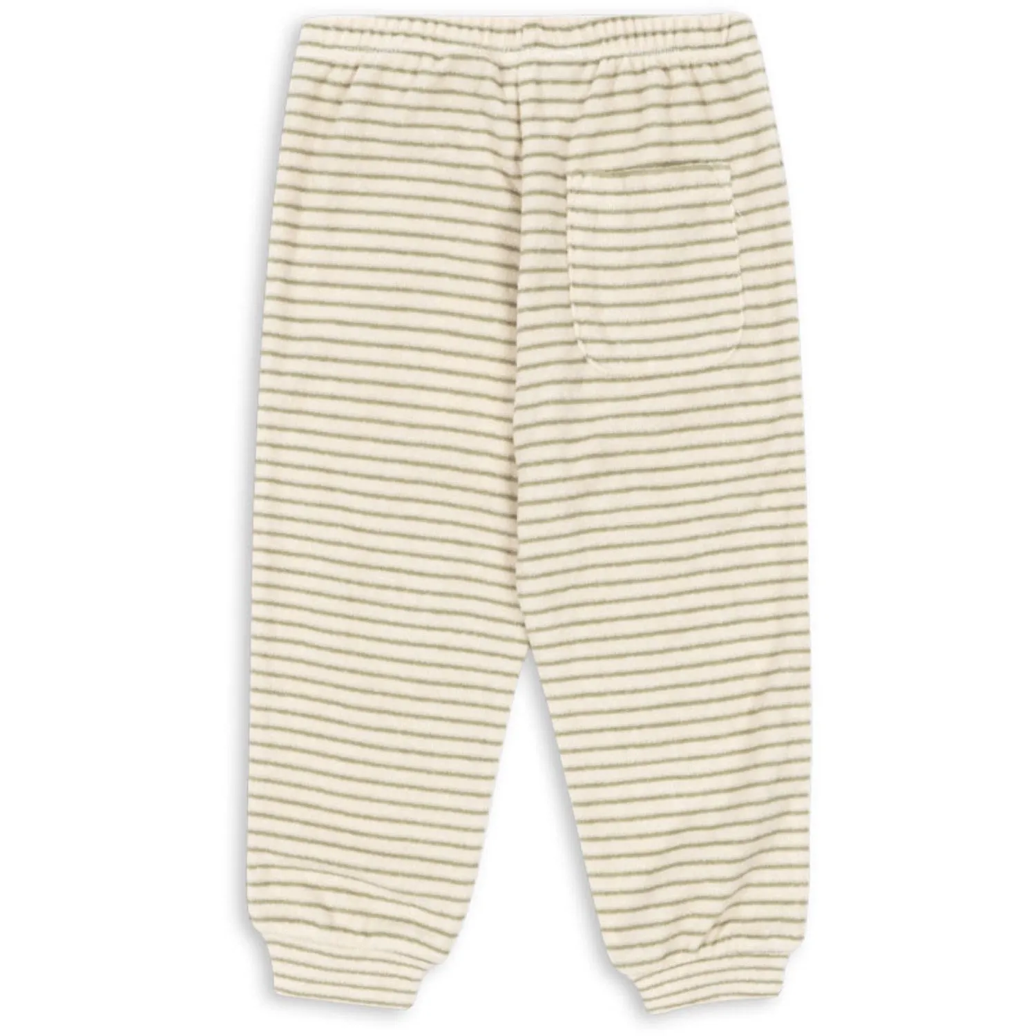 DoubleLayered Fabric dirt-resistant Konges Sl?jd Tea Stripe Itty Sweat Pants GOTS