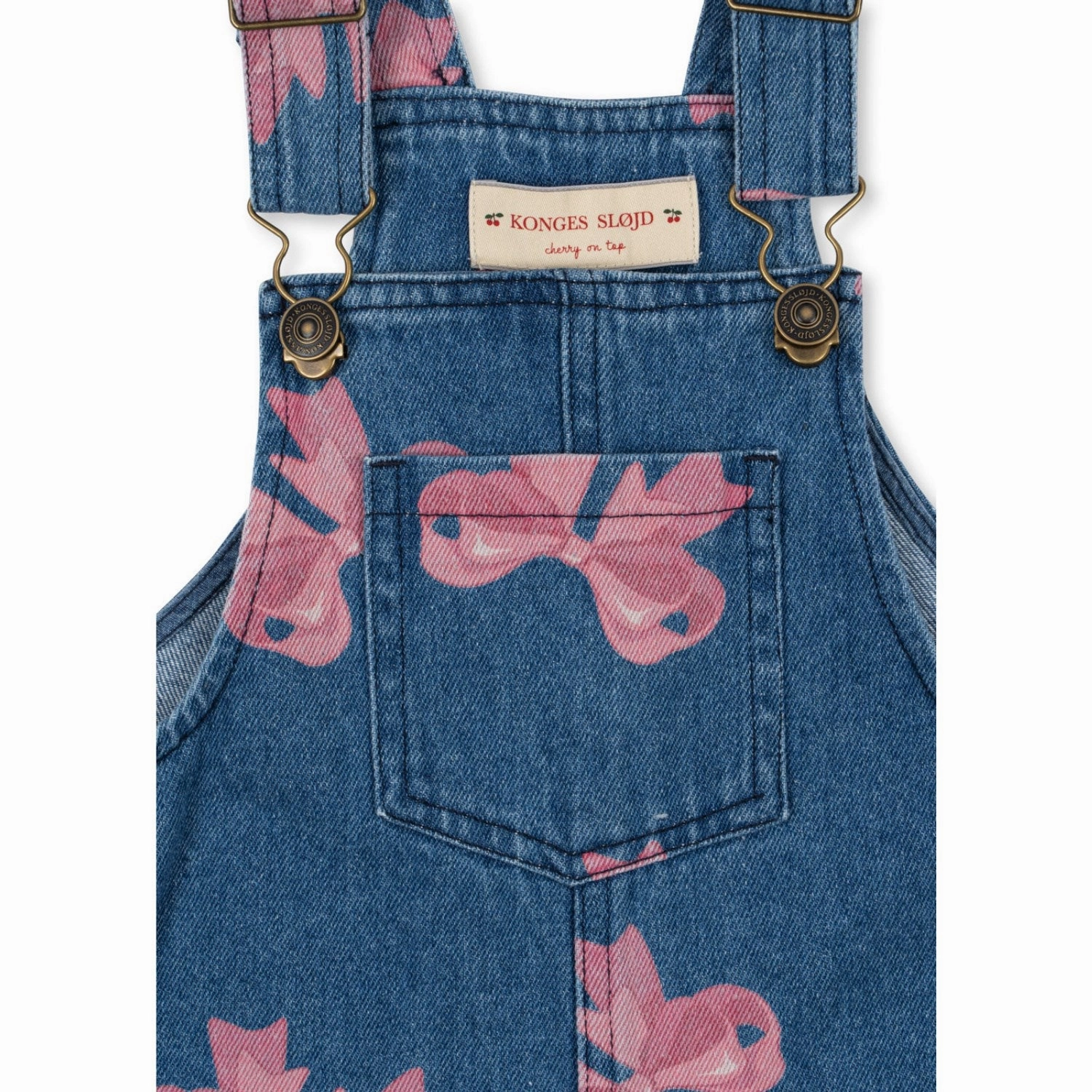 Konges Sl?jd Bella Bow (For Denim) Magot Overalls Gots Modern Edge All Use