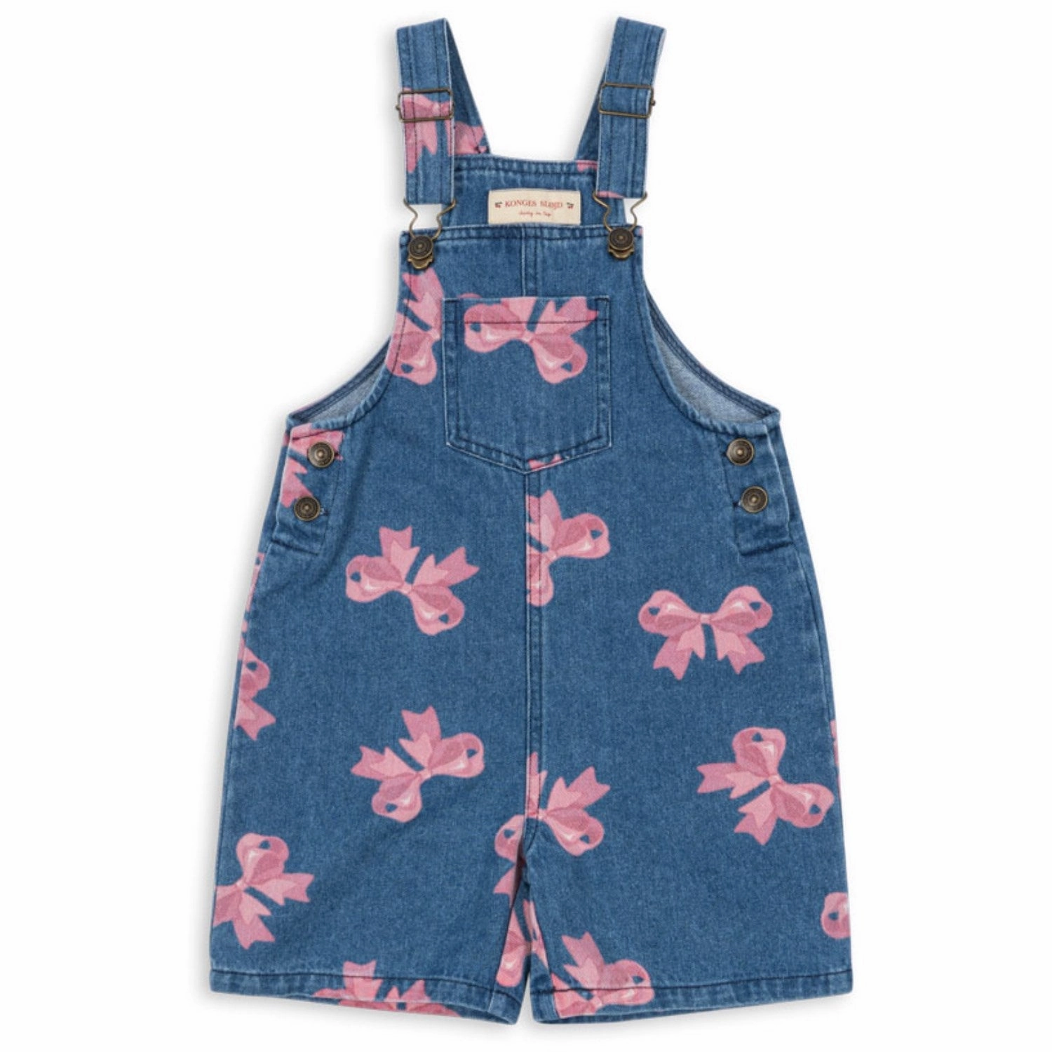 Konges Sl?jd Bella Bow (For Denim) Magot Overalls Gots Flexible Waistband