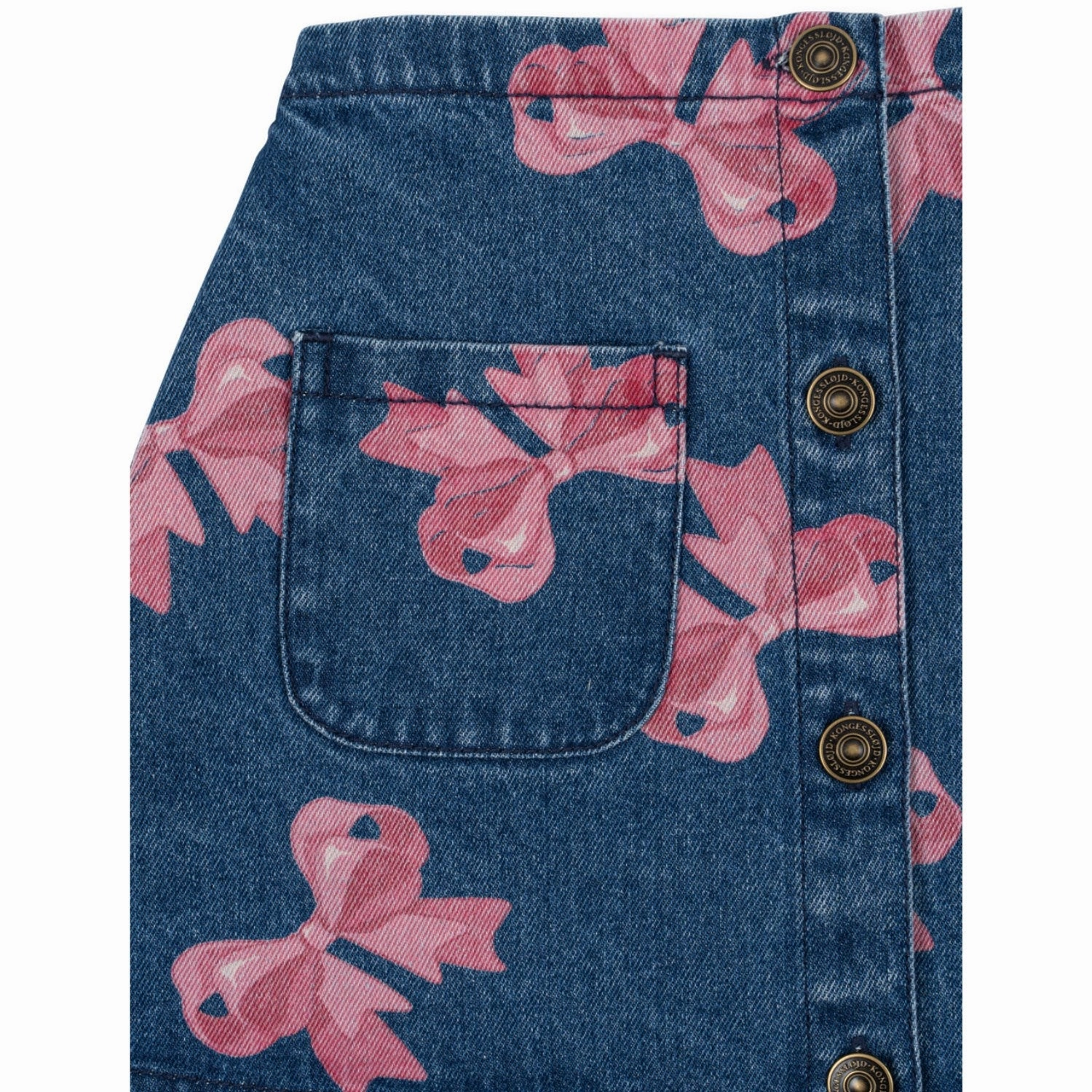 Konges Sl?jd Bella Bow (For Denim) Magot Skirt Gots mix and match Tapered Cut