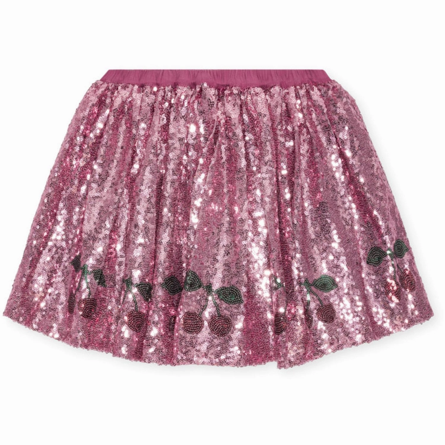 Konges Sl?jd Blush Starla Sequin Skirt Reinforced Seams Mix Texture