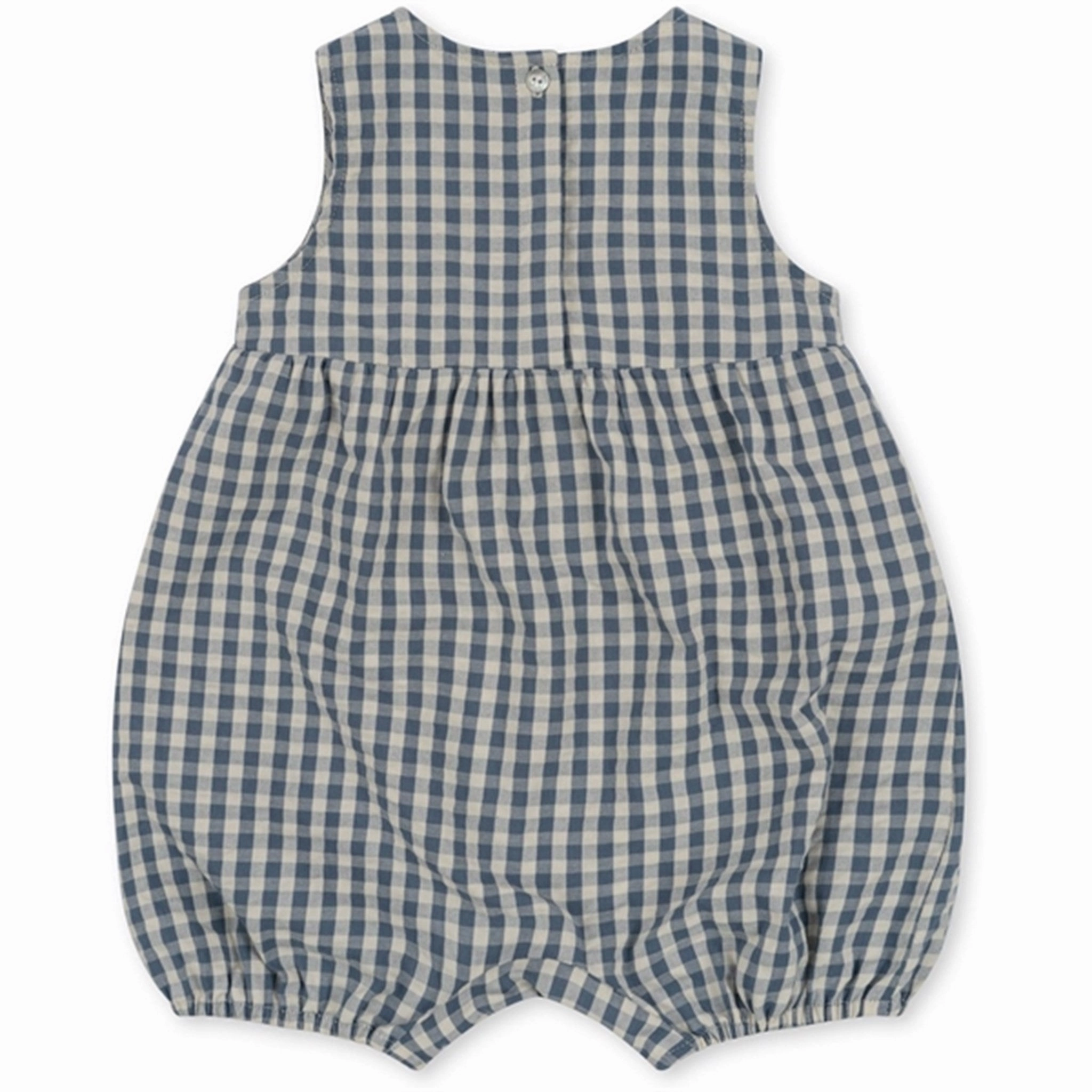 Picnic Club Konges Sl?jd Captains Blue Check Kim Romper