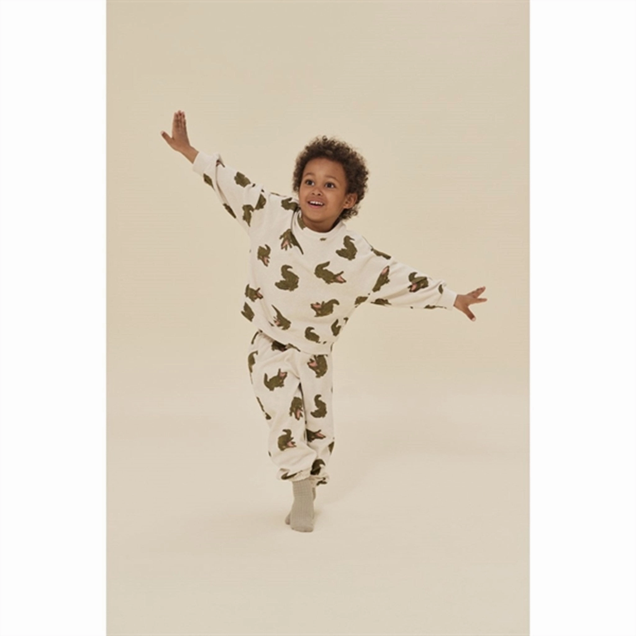 Konges Sl?jd Crocodile Itty Sweatpants AbrasionResistant Elbows