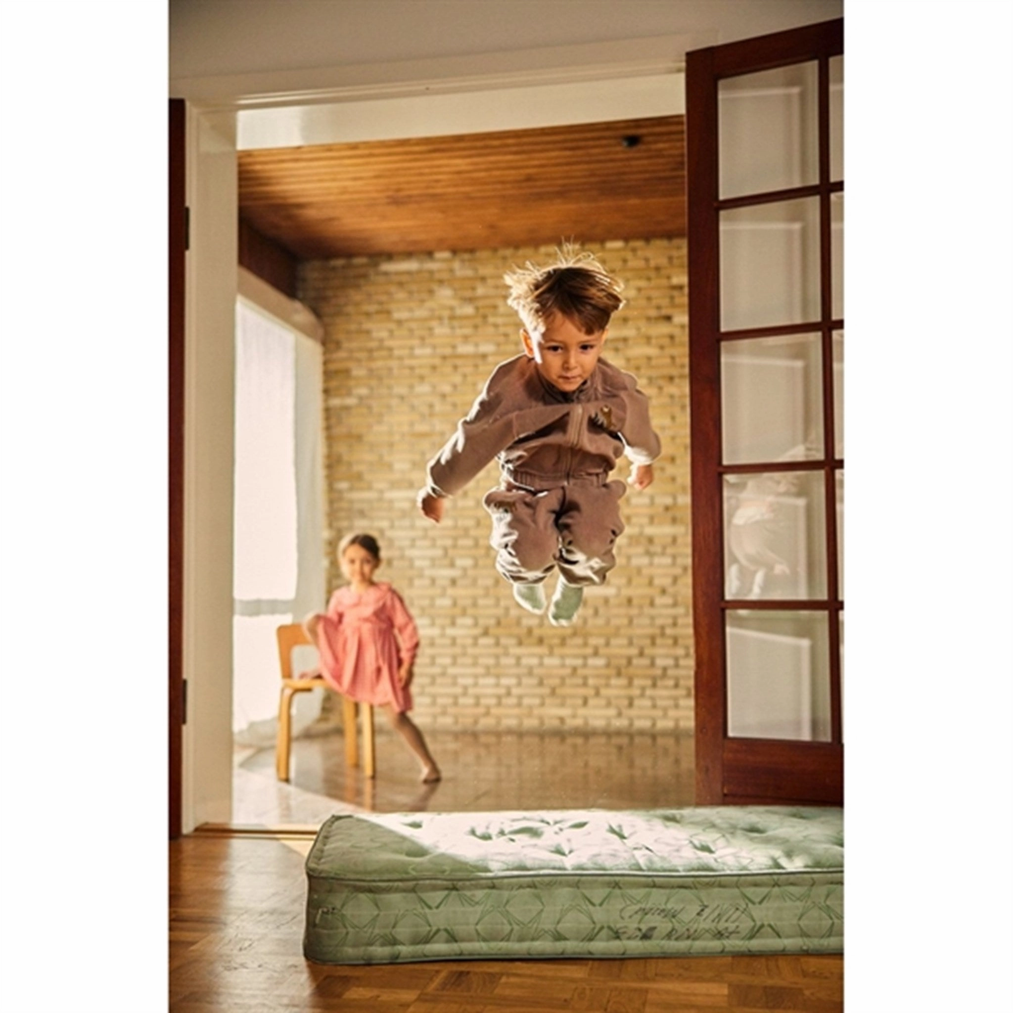 HighVisibilityTrims Kinetic Flex Zoning Konges Sl?jd Desert Taupe Itty Joggers