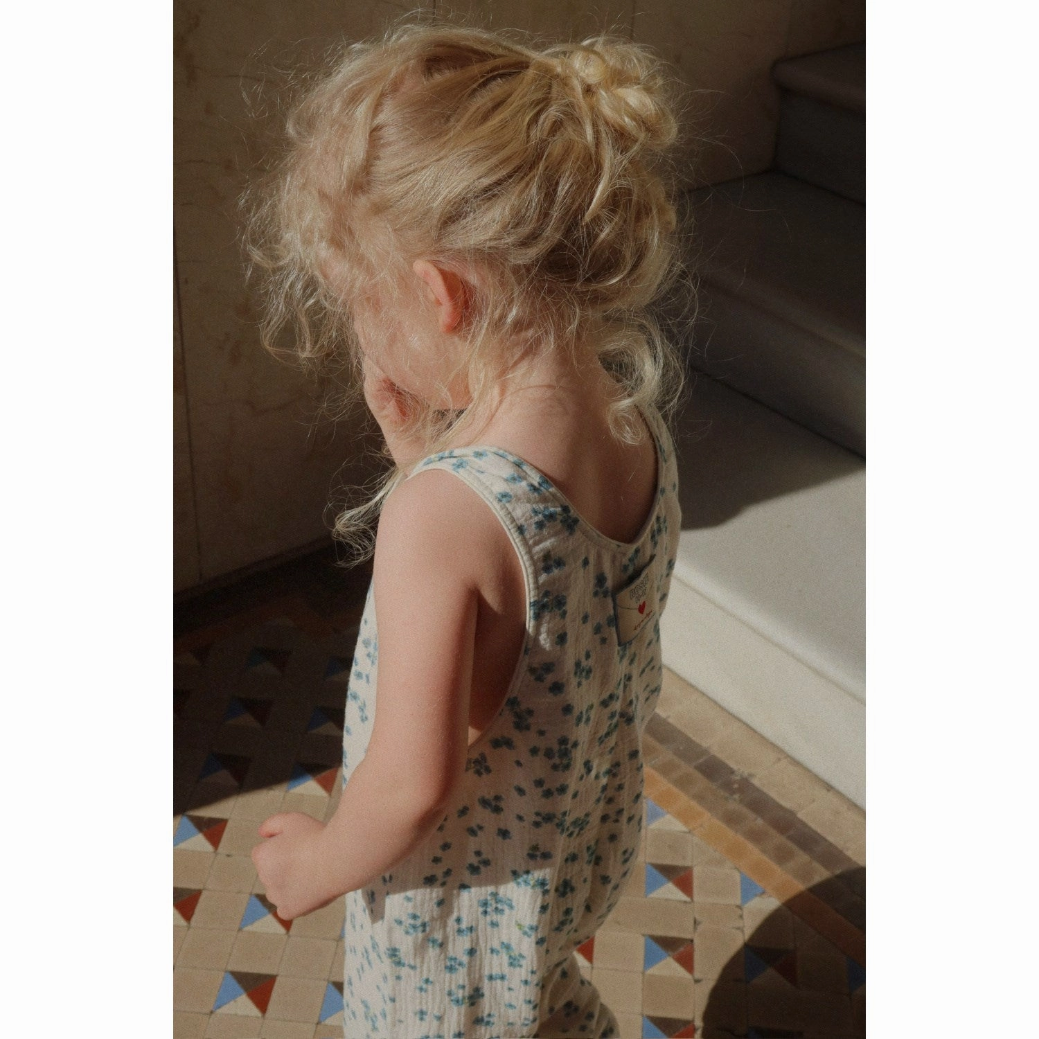 Anti Pilling Surface Konges Sl?jd Forget Me Not RHW X KS Mioblu Overalls Gots