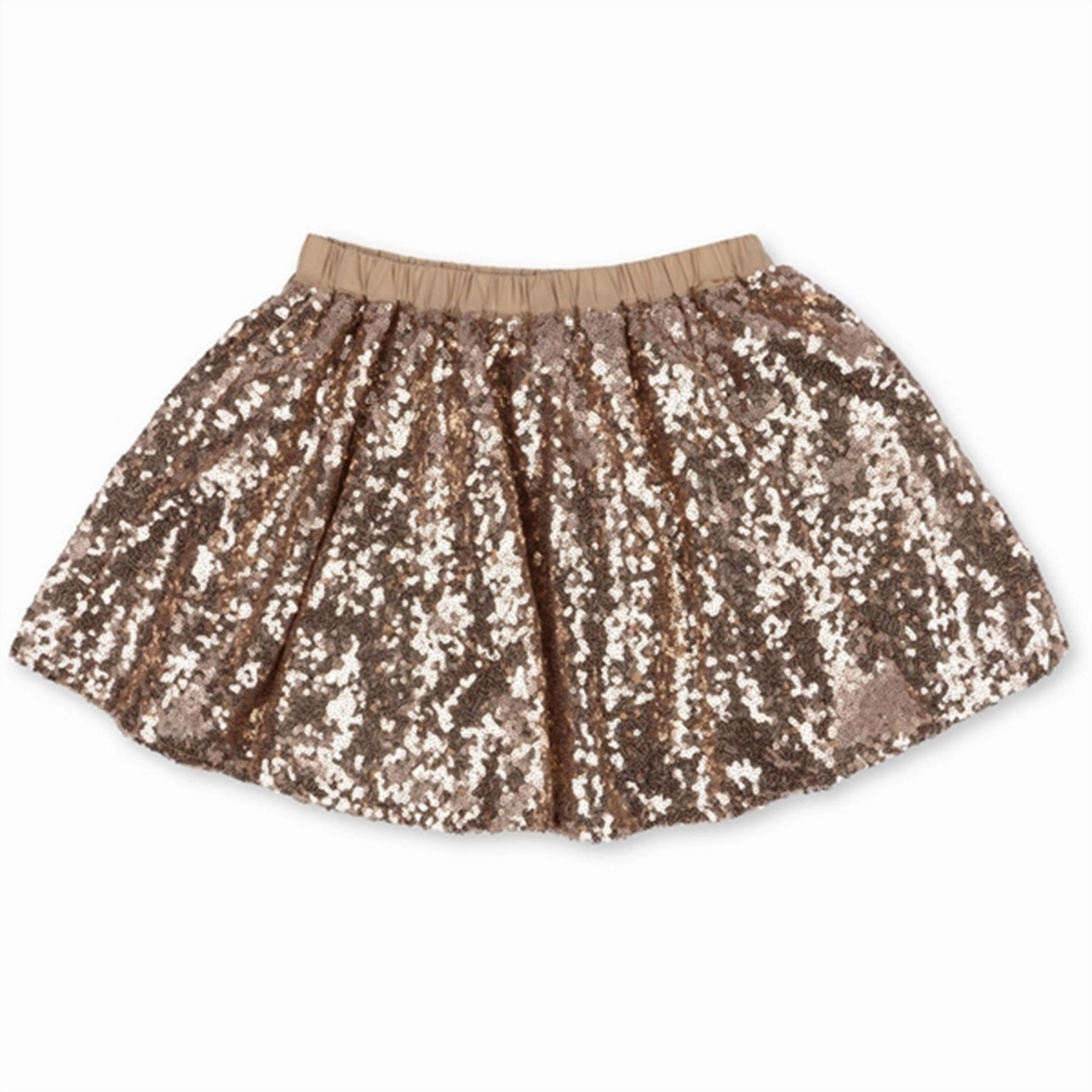 Classic Mood Konges Sl?jd Gold Blush Starla Sequin Skirt