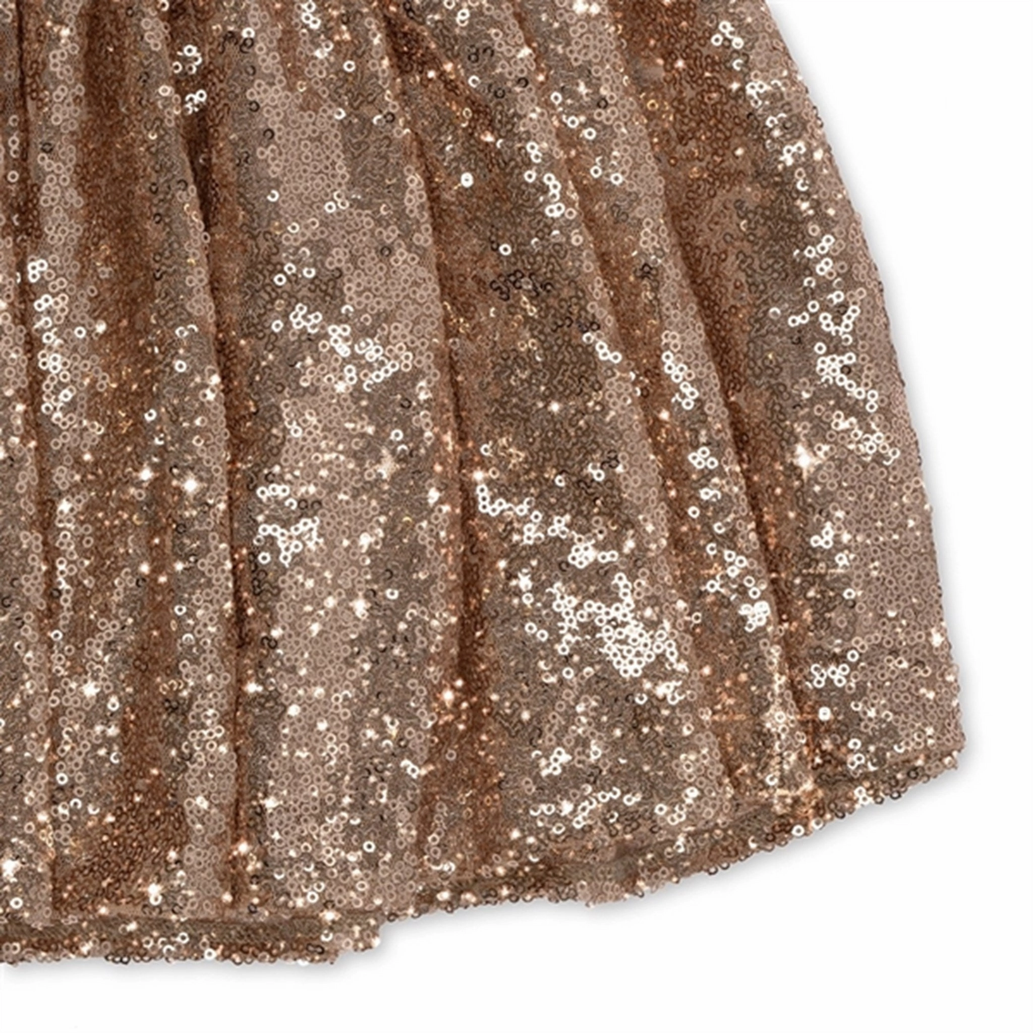 Konges Sl?jd Gold Blush Starla Sequin Skirt Crochet Style