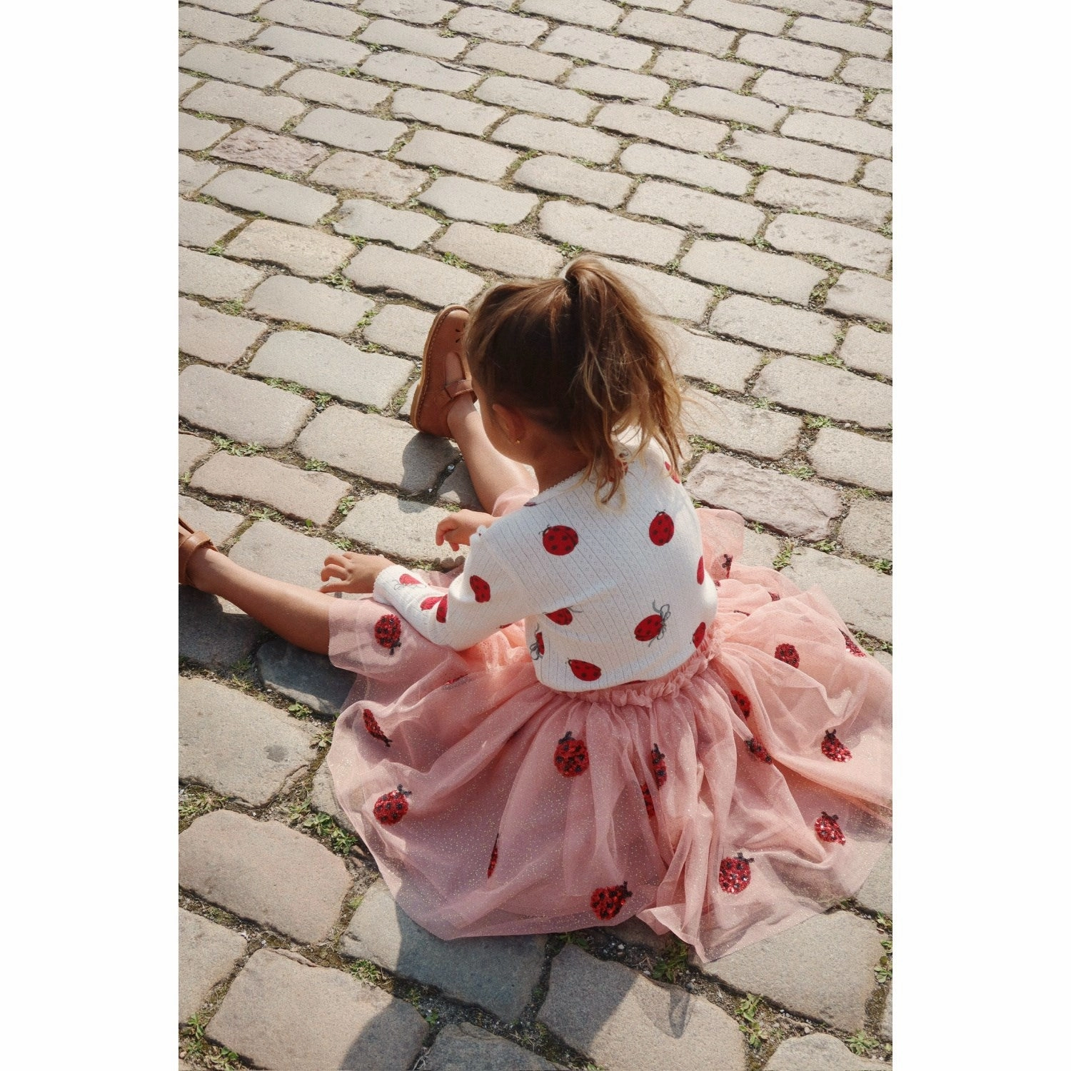 Flat Lay Collar Konges Sl?jd Ladybug Sequin Yvonne Ladybug Skirt