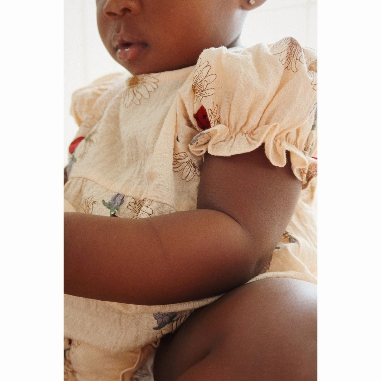 Konges Sl?jd Ladybug Vida Puff?rmer Romper Soft Shopping