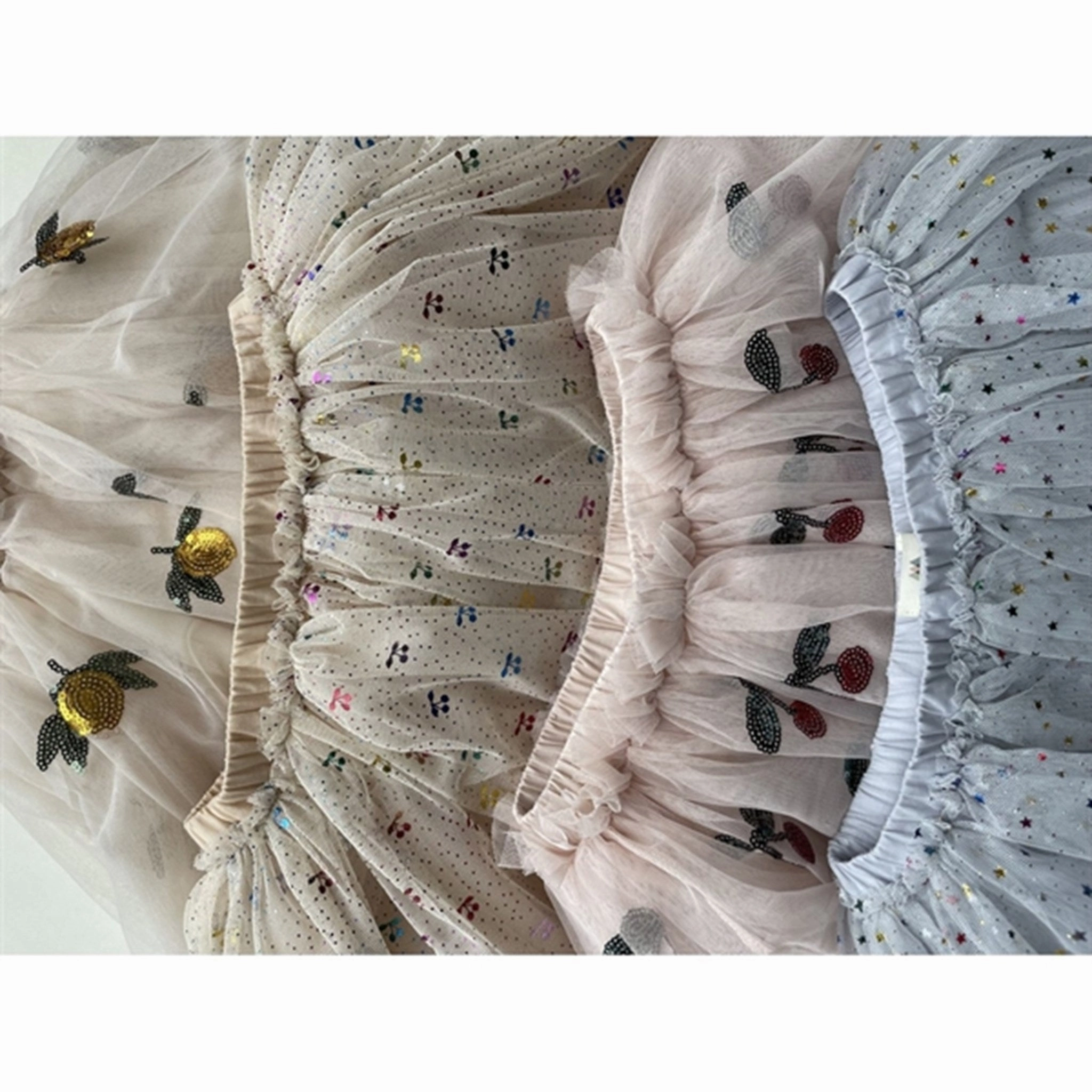 Konges Sl?jd Lemon Sequin Yvonne Skirt Chic Tones Handmade Quality