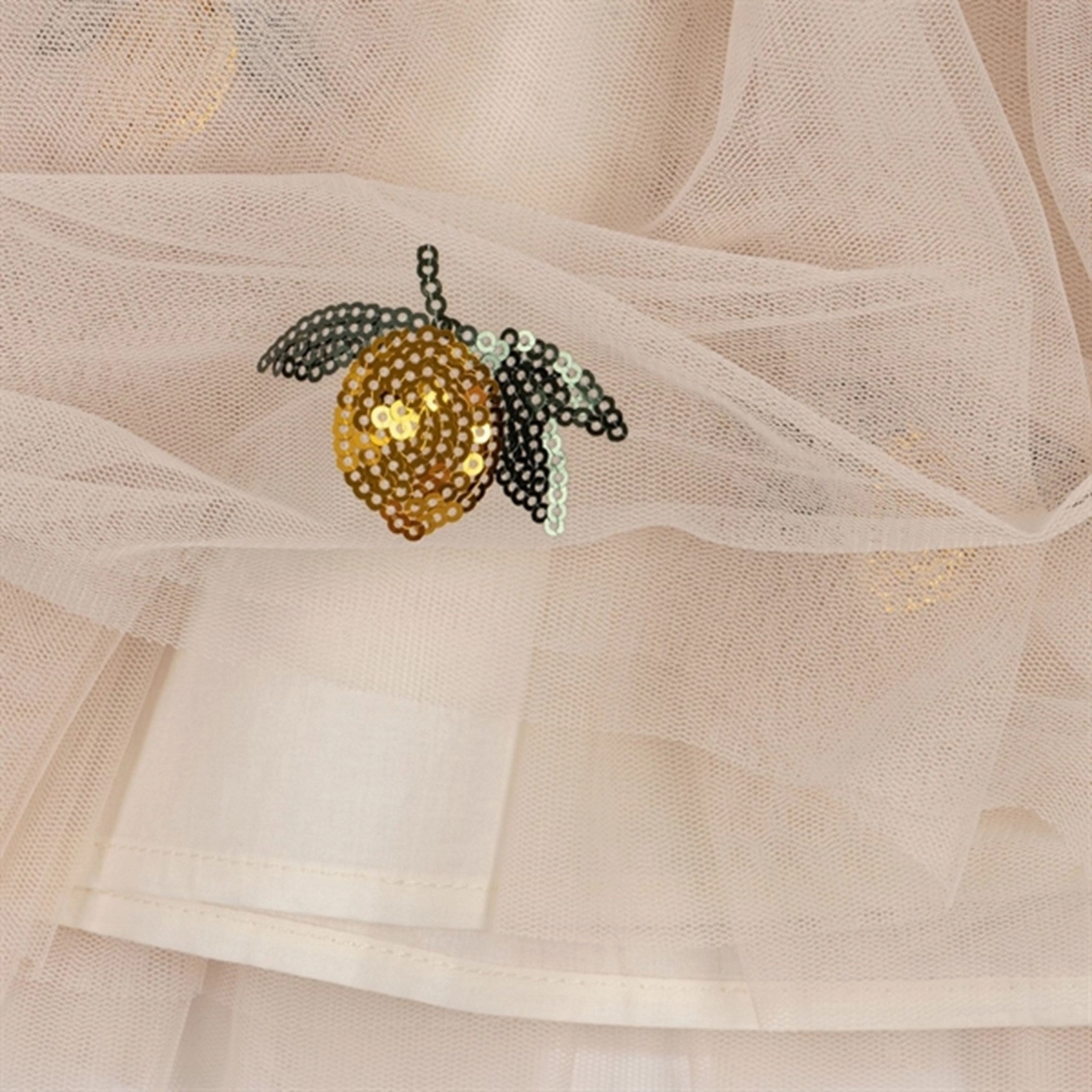 Konges Sl?jd Lemon Sequin Yvonne Skirt Rolled Hem Everyday Wear