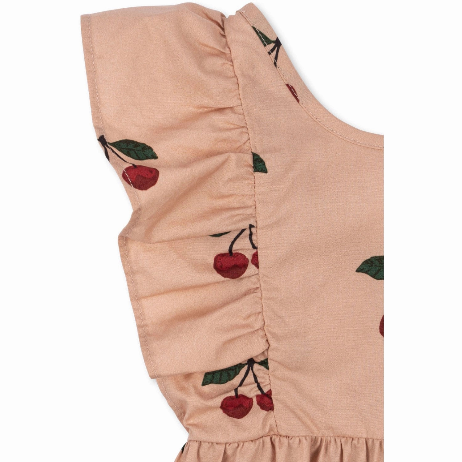 Konges Sl?jd Ma Grande Cerise Blush Verbena Romper Gots Beach Basic