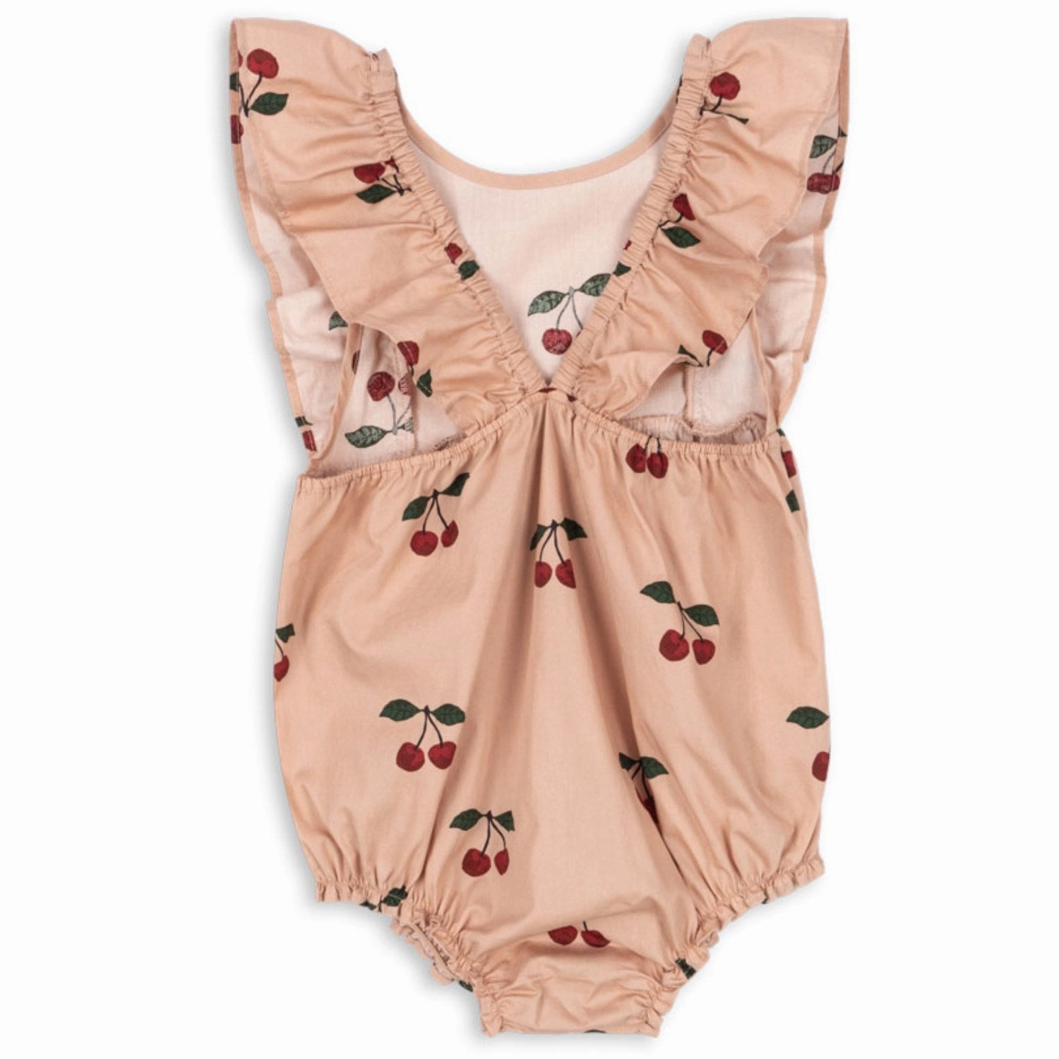 Durable Teen Breathable Men Konges Sl?jd Ma Grande Cerise Blush Verbena Romper Gots