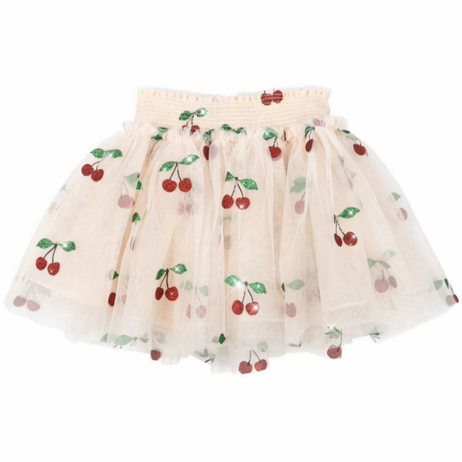 Heat Dissipating Fabric Konges Sl?jd Ma Grande Cerise Glitter Tullie Smock Skirt