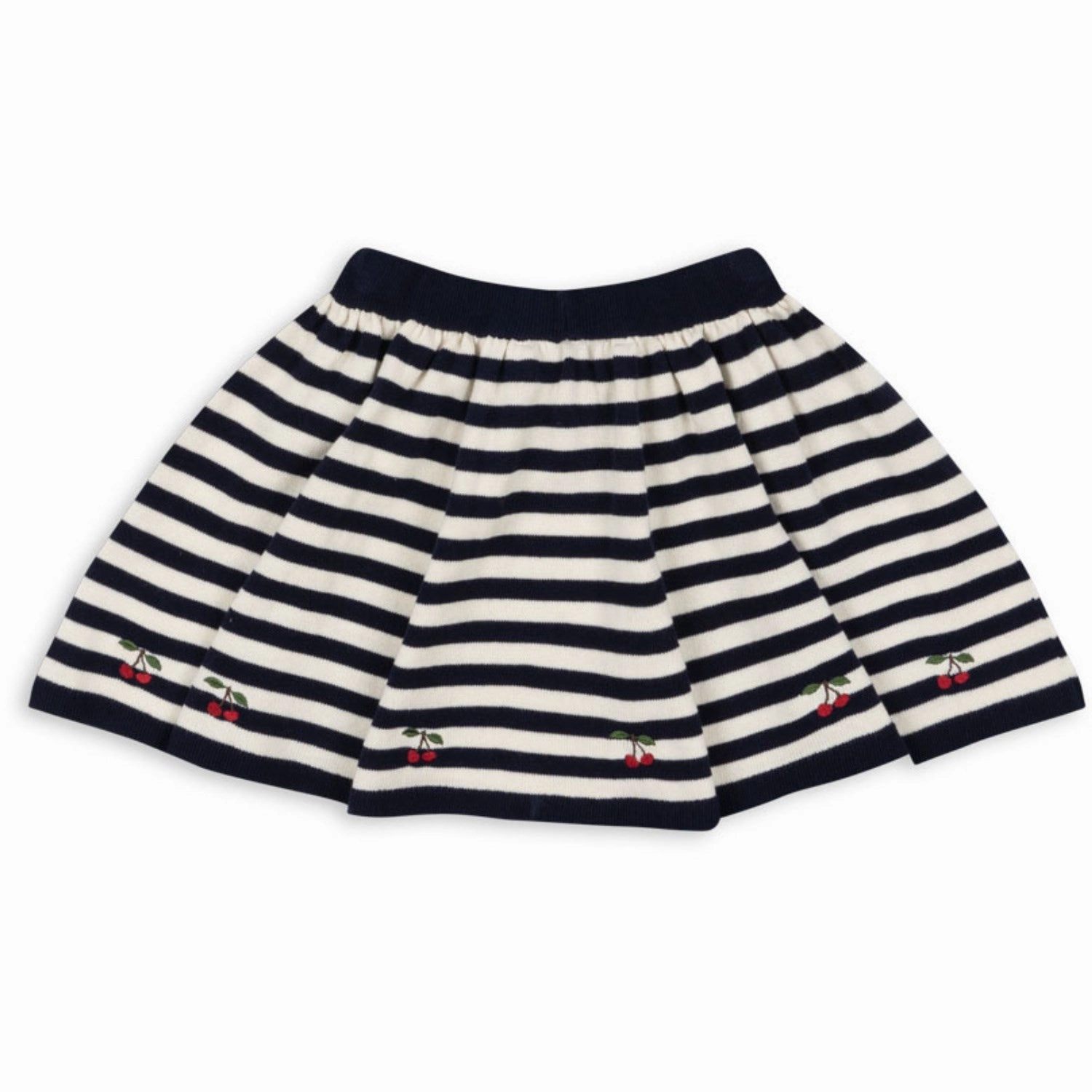 Elegant Look Street Vibe Konges Sl?jd Navy Stripe Venton Knit Skirt Gots