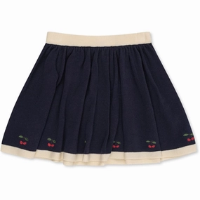 Konges Sl?jd Navy Venton Knit Skirt Sleek Vibe