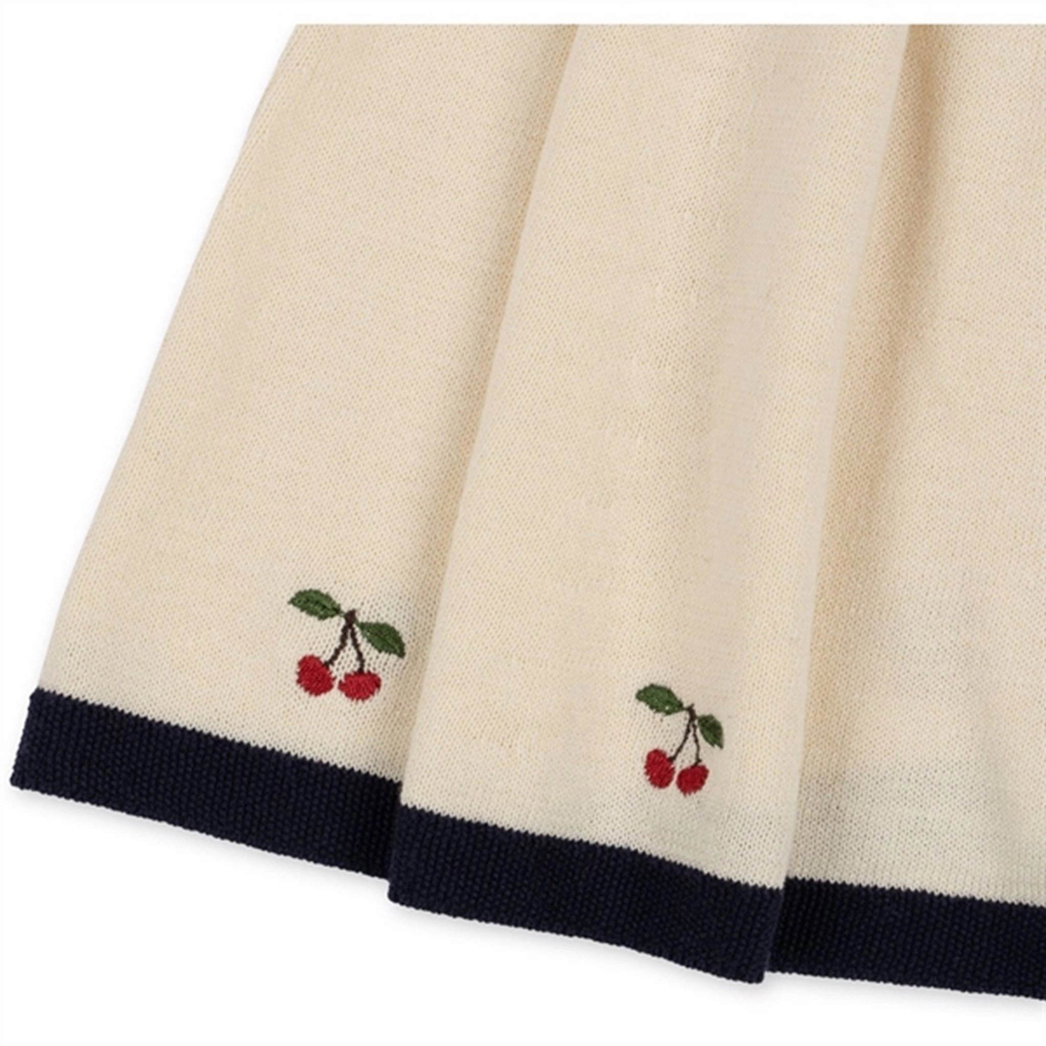 Signature Detail Signature Line Konges Sl?jd Off White Venton Strik Skirt