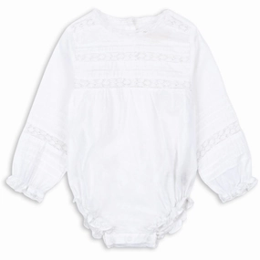 Konges Sl?jd Optic White Orchid Romper Gots Daily Model Holiday Worker