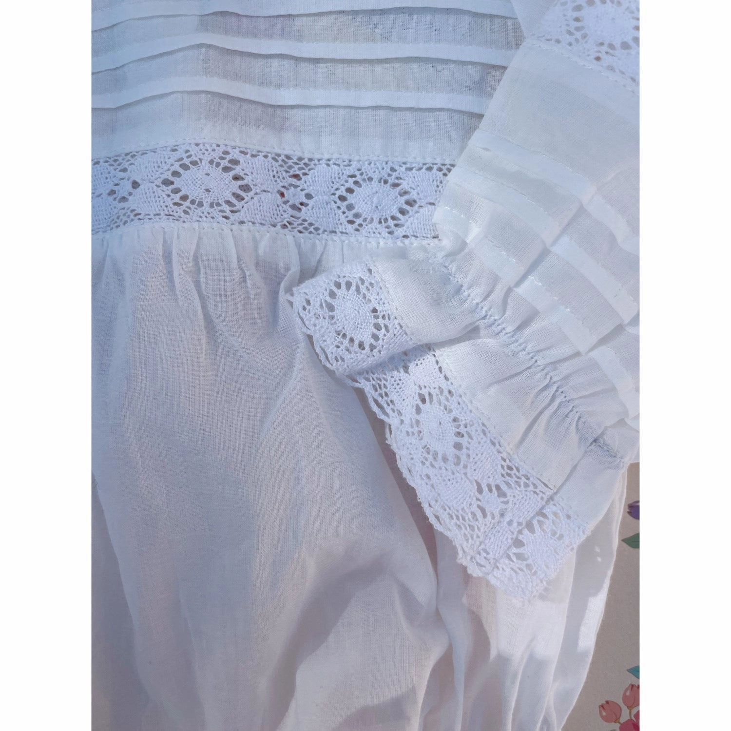 Street Comfy Loose Classic Konges Sl?jd Optic White Orchid Romper Gots