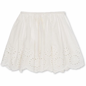 All Day Comfort Winter Layering Konges Sl?jd Optic White Posey Skirt