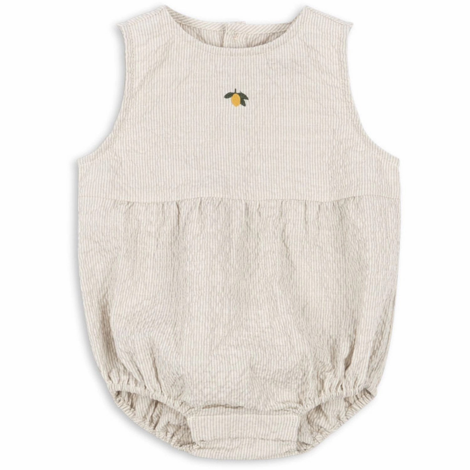 Konges Sl?jd Quarry Stripe Elliot Romper Gots Stylish Durable Gym Picnic