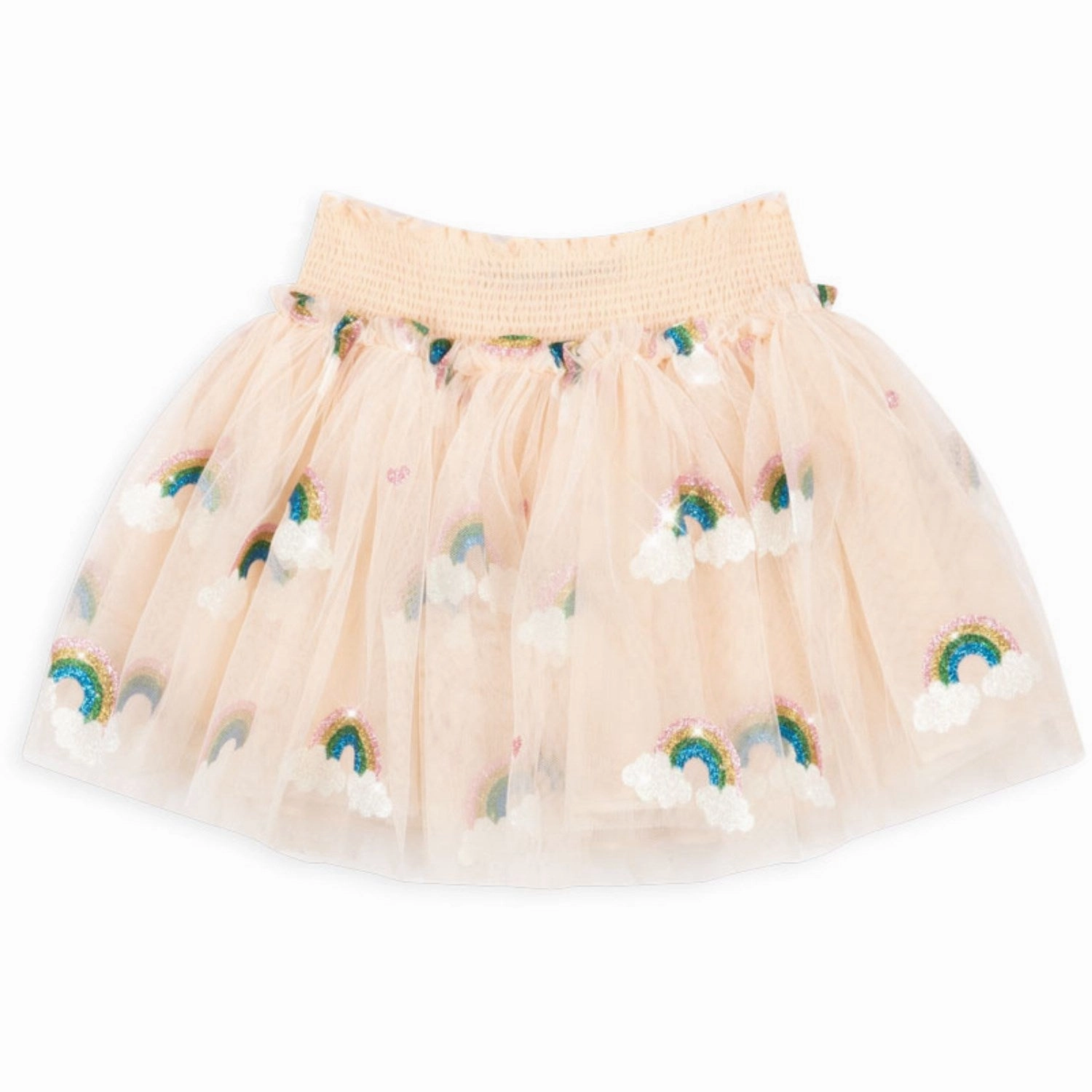 Konges Sl?jd Rainbow Glitter Tullie Smock Skirt A line