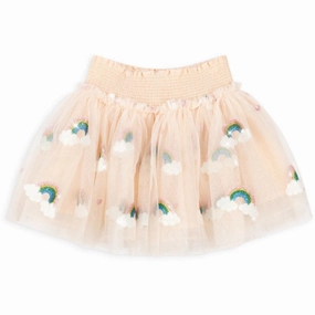 Konges Sl?jd Rainbow Glitter Tullie Smock Skirt Mix Culture Slow Fashion