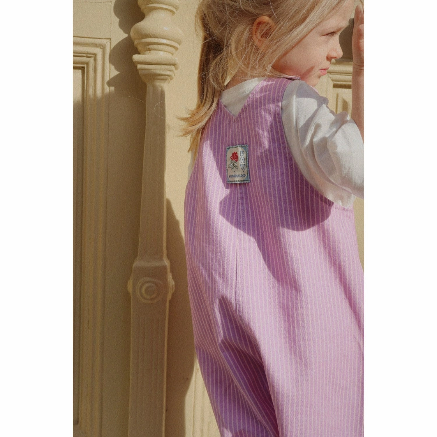 Konges Sl?jd Stripe Lupino RHW X KS Lettre Overalls Gots Temperature Regulating Fabric Comfort and style