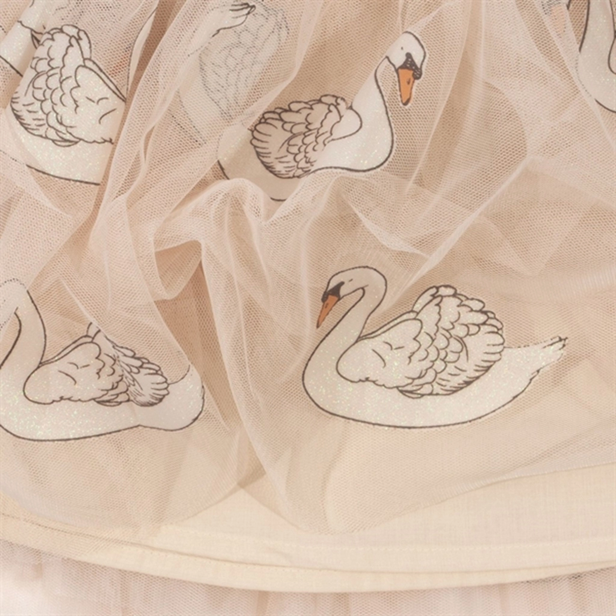 Casual Edge Konges Sl?jd Swan Glitter Fayette Skirt