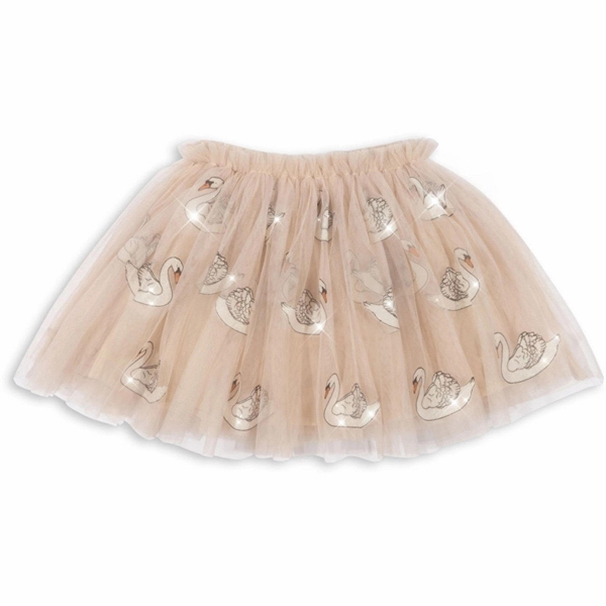 Konges Sl?jd Swan Glitter Fayette Skirt Sleek Motion Embroidered Detail