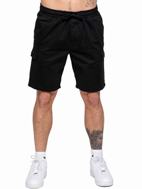 Elastic Waistband Design Kruze | Mens Cargo Chino Shorts