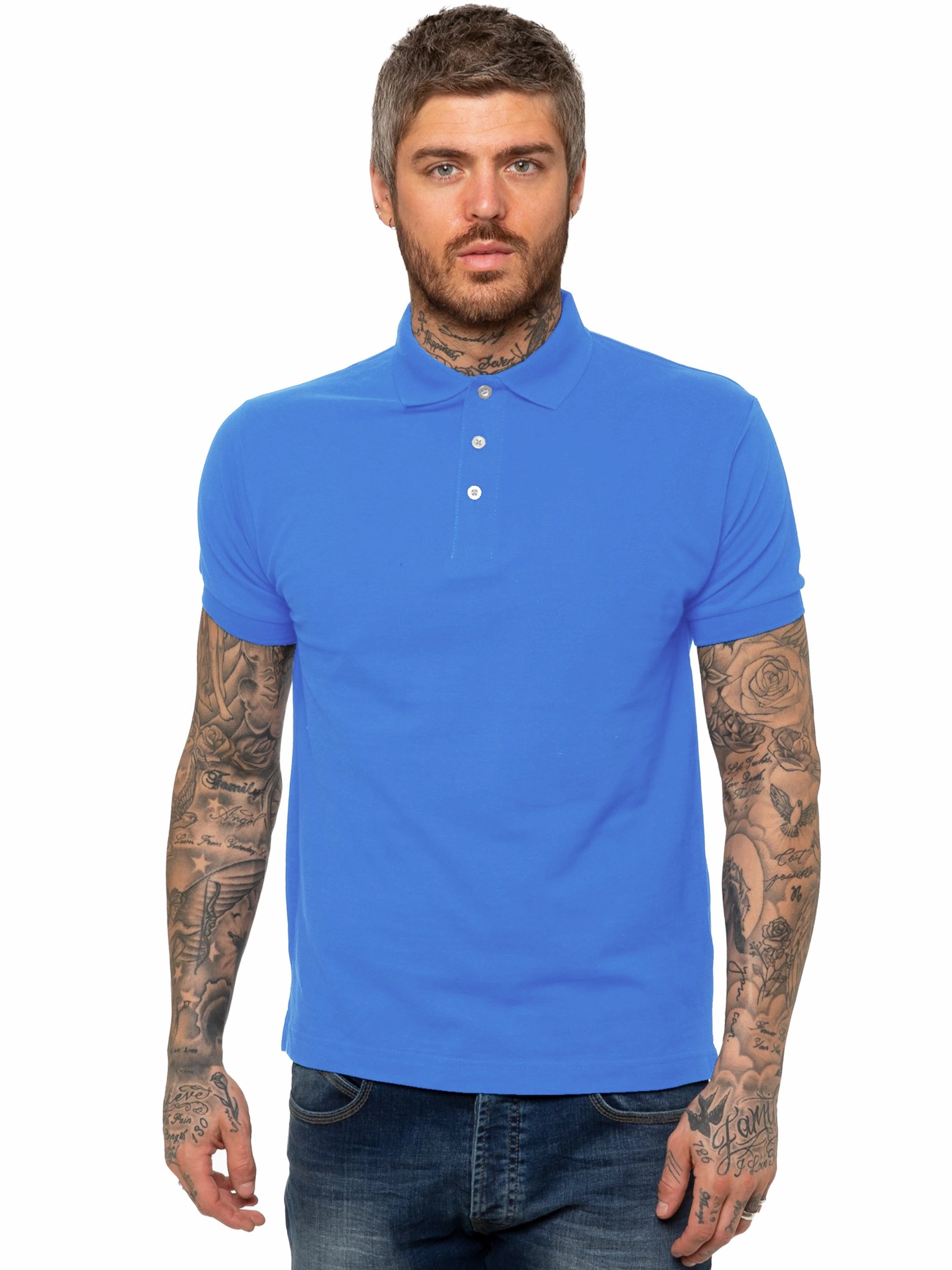 Kruze | Mens Pique Polo T-Shirt QuickDry Material