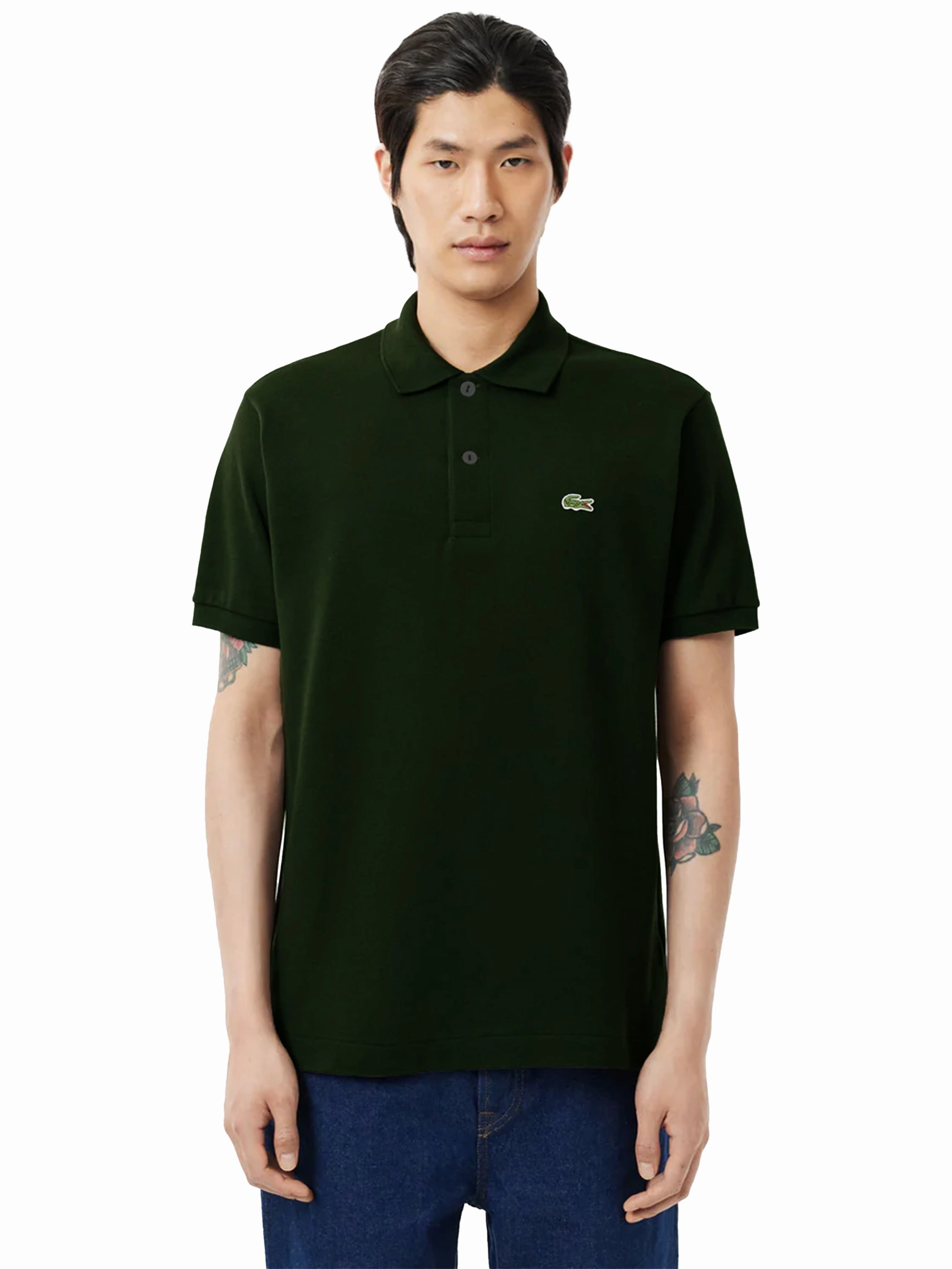 Monochrome Style Lacoste | Mens Classic Fit Original Polo Shirt