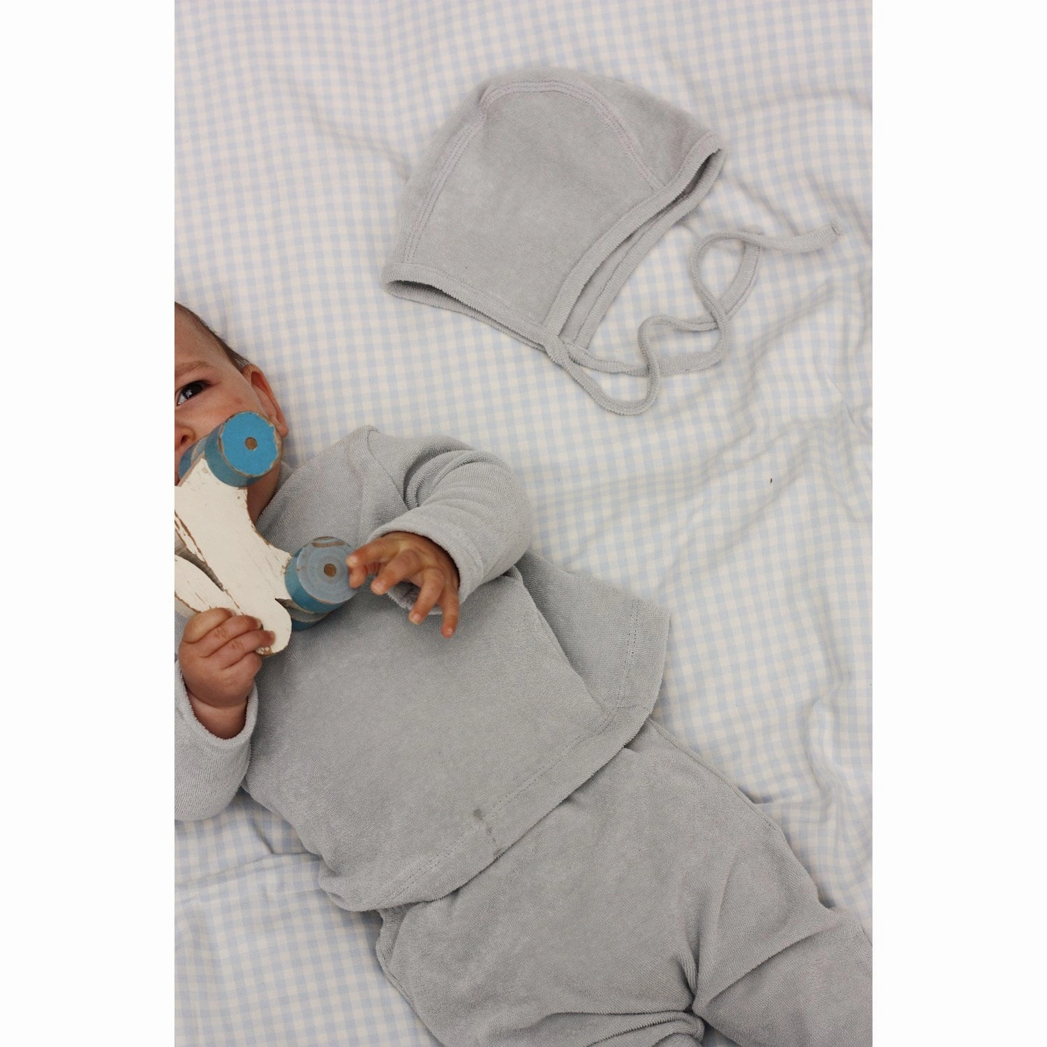 Lalaby Barely Blue Terry Set Stylish Gear Serum