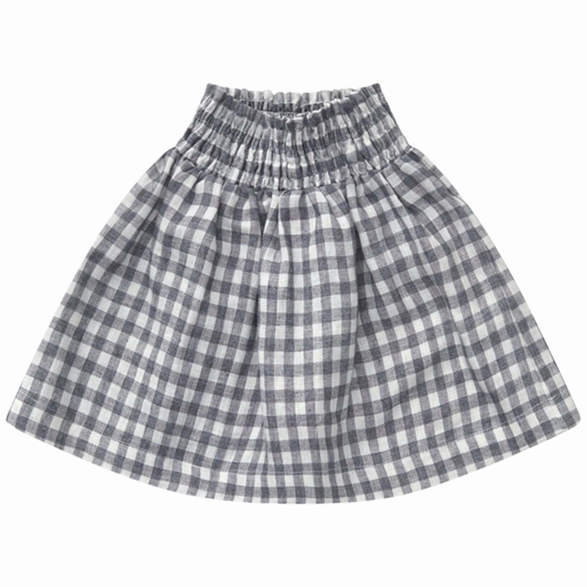 Office Appropriate lalaby Elephant Check Sofia Skirt