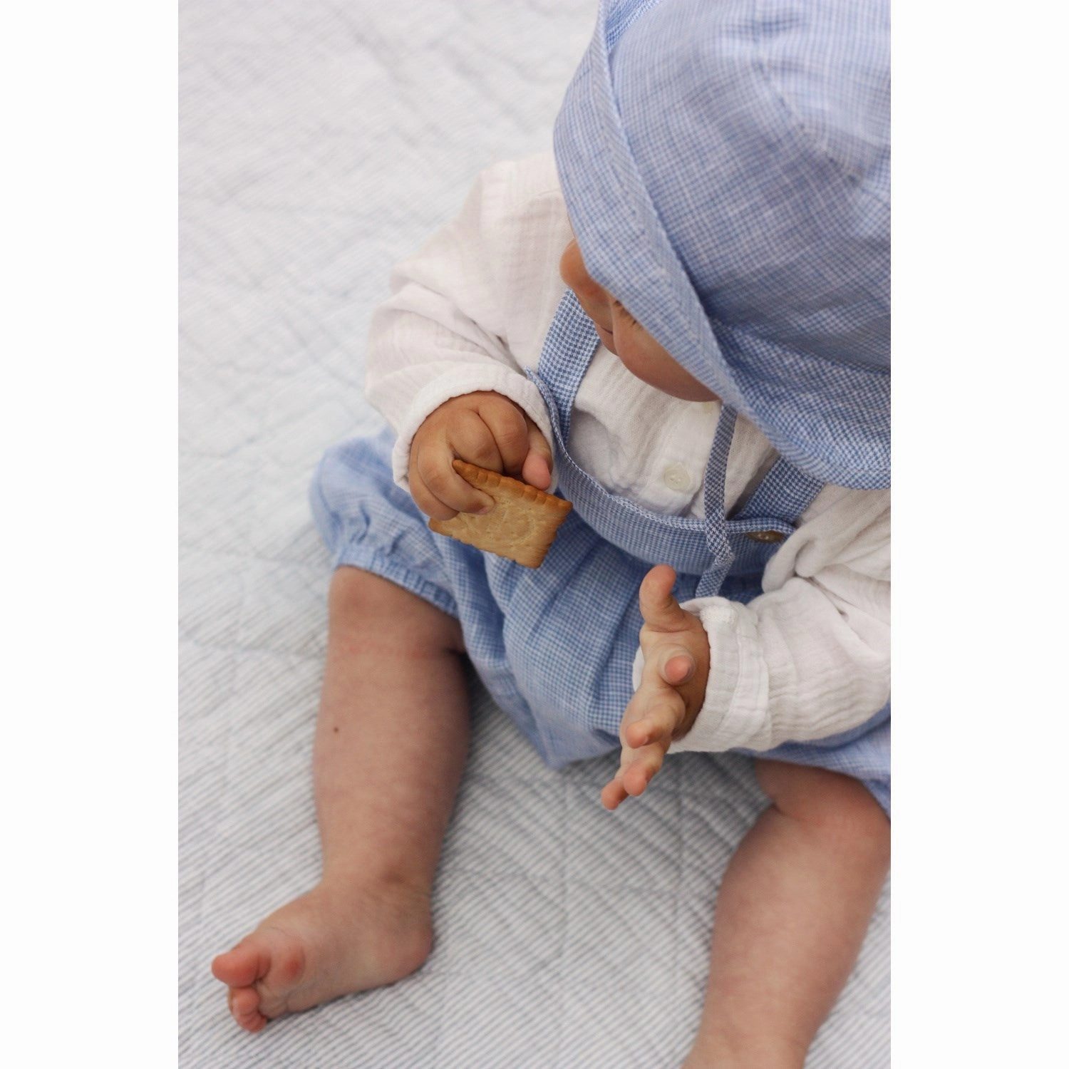 Home Girl Charming Resort Lalaby Pepita Check Studdy Romper