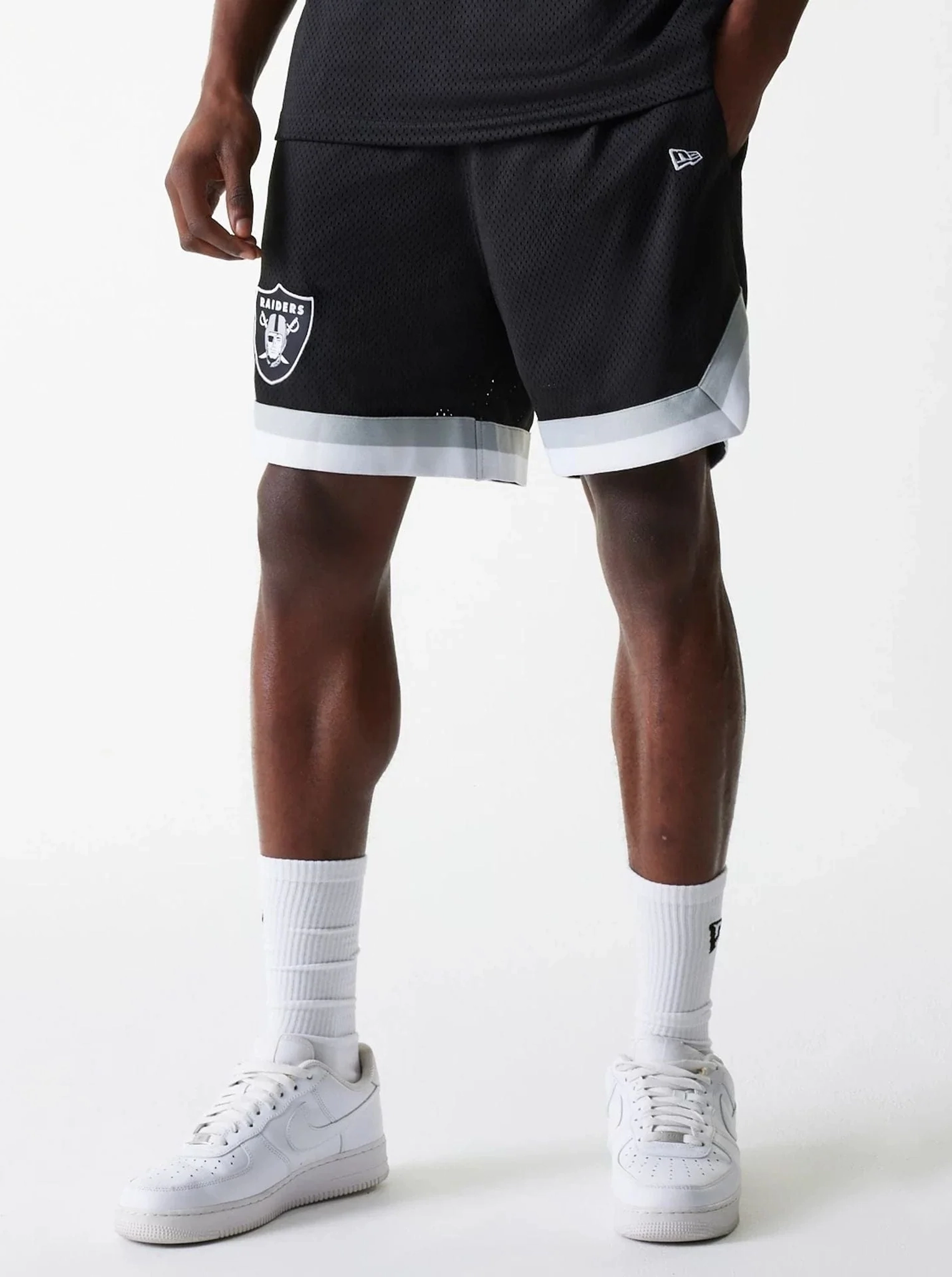 Las Vegas Raiders Mesh Short Stylish Comfort Warm Layers