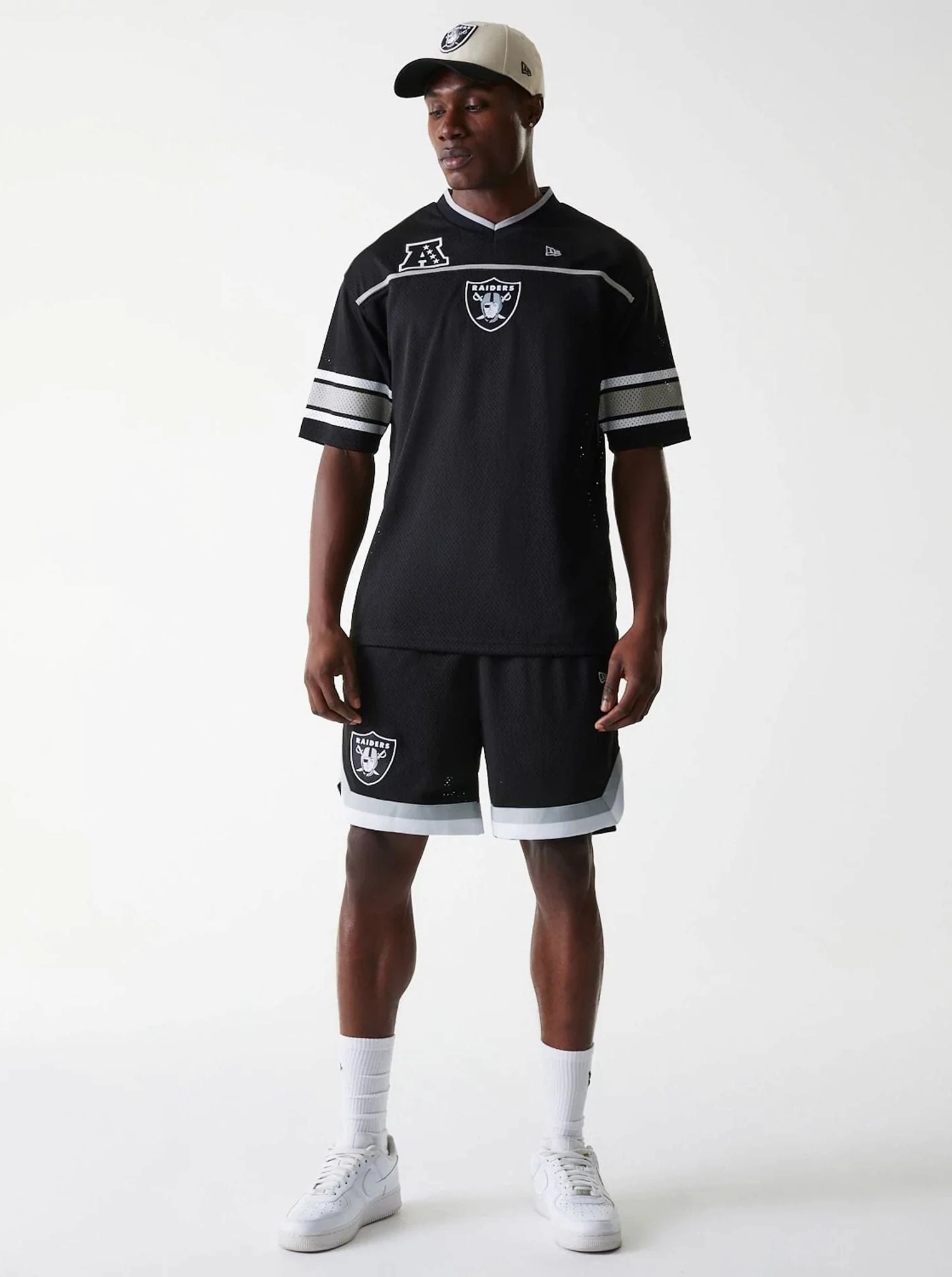 AntiSnagTechnology Las Vegas Raiders Mesh Short
