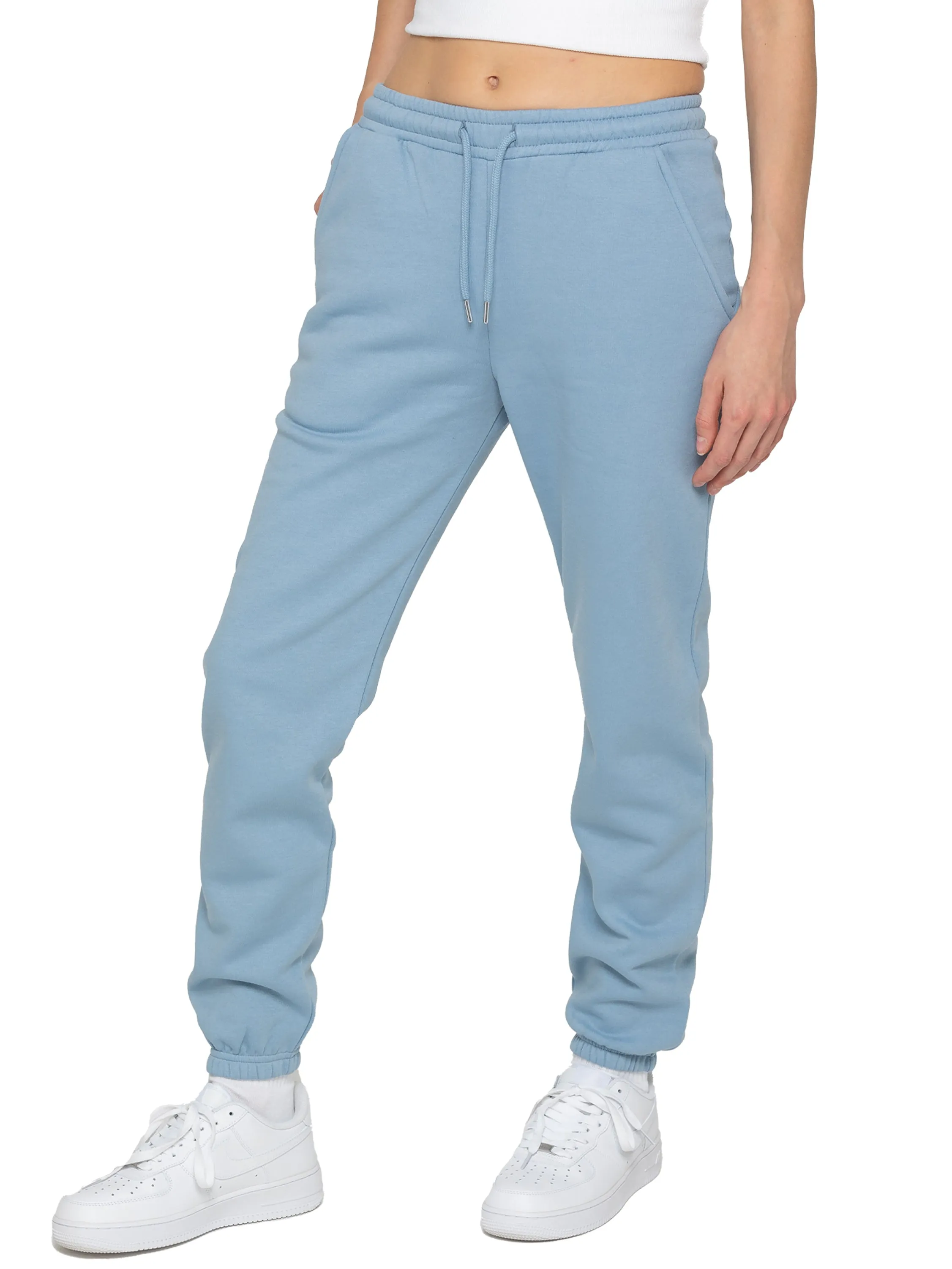 Abrasion Free Zippers Enzo | Womens Relaxed Fit Cuffed Jogger