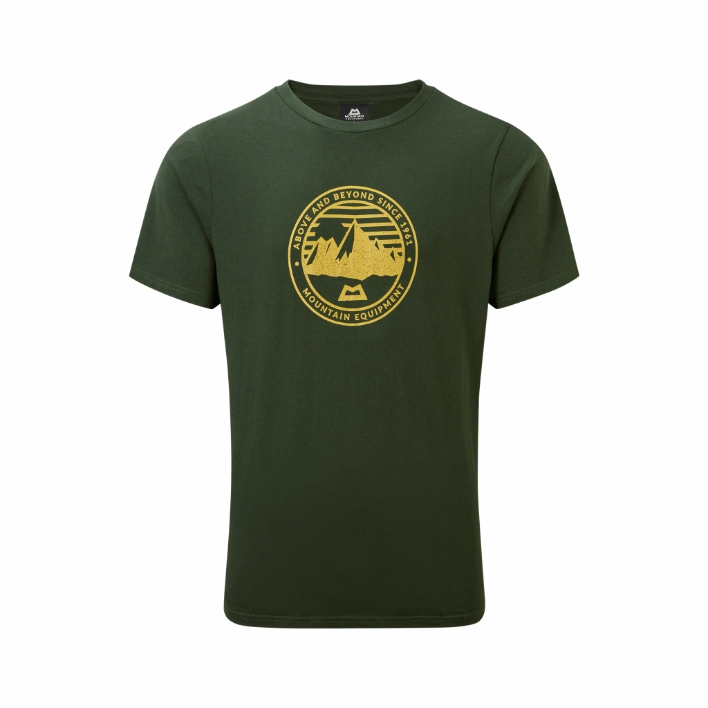 Wrinkle-Free Premium Material Mountain Equipment Roundel T-Shirt Men