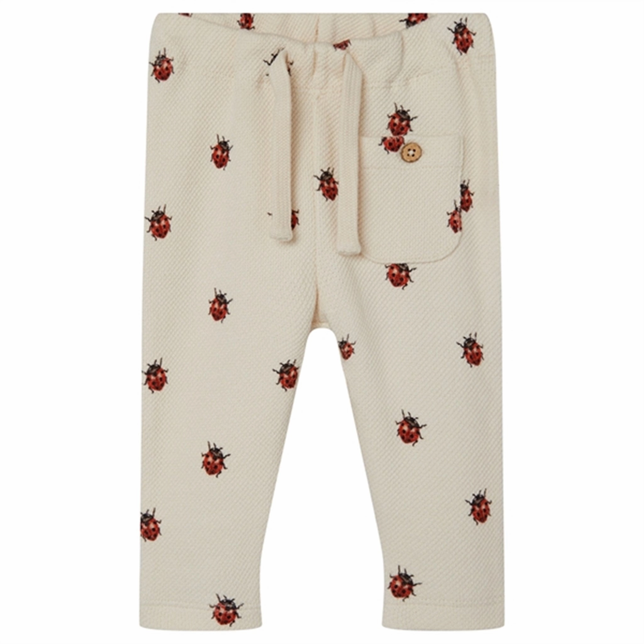 UltraLightPackability Lil'Atelier Whitecap Gray Ladybugs Ronja Sweatpants
